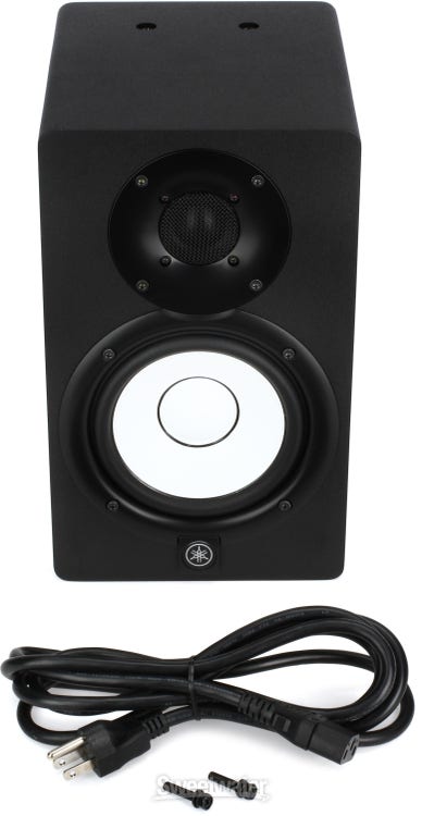 Yamaha HS5 (Black) 2-way powered studio monitor with 5 woofer and 1  tweeter at Crutchfield