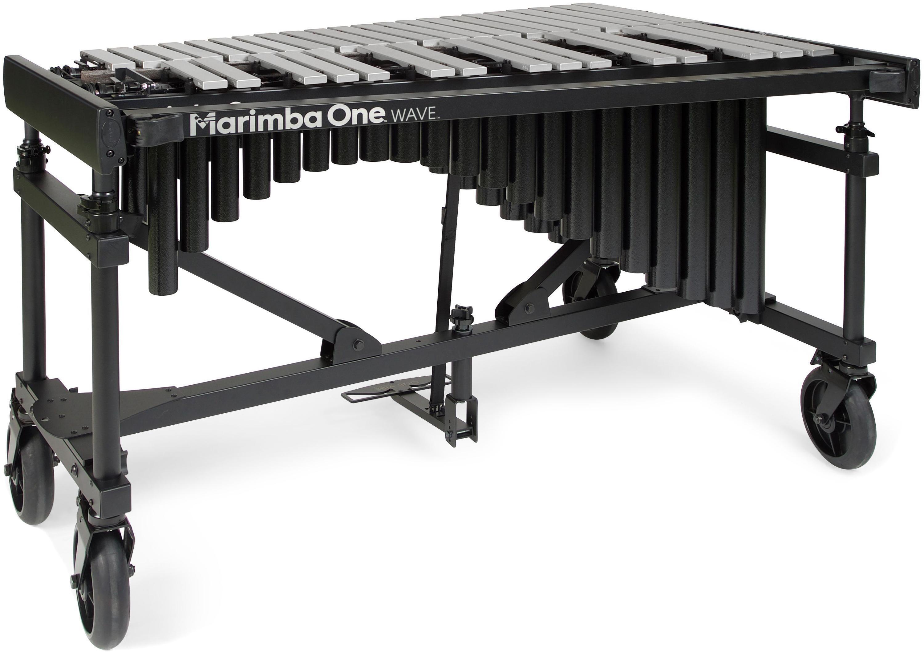Marimba One 9021 M1 Wave 3.0-octave Vibraphone - Silver with 110