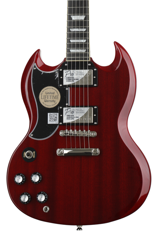 Epiphone G-400 Pro SG, Left-handed - Cherry Reviews | Sweetwater