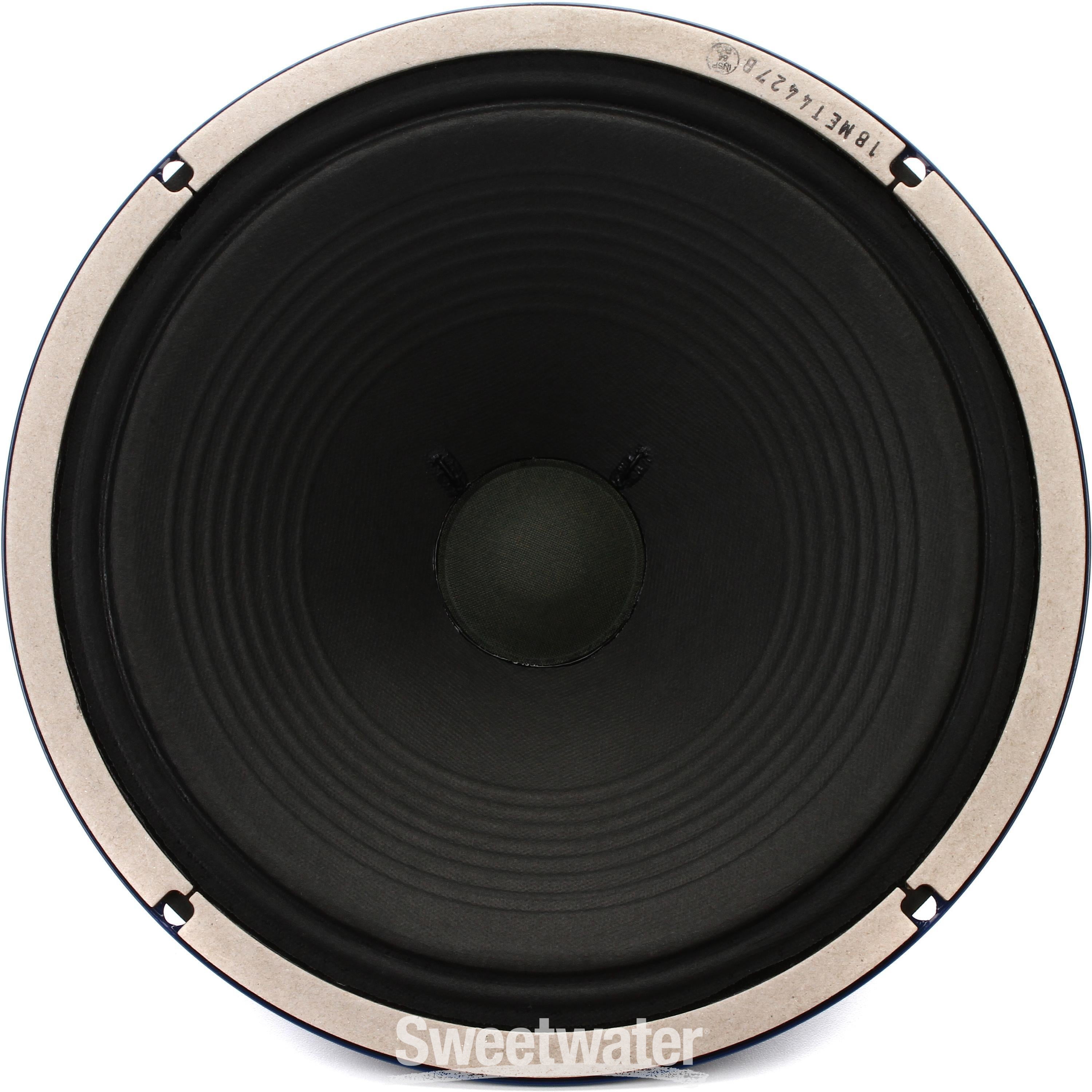 Blue 12-inch 15-watt Alnico Replacement Guitar Amp Speaker - 8 ohm