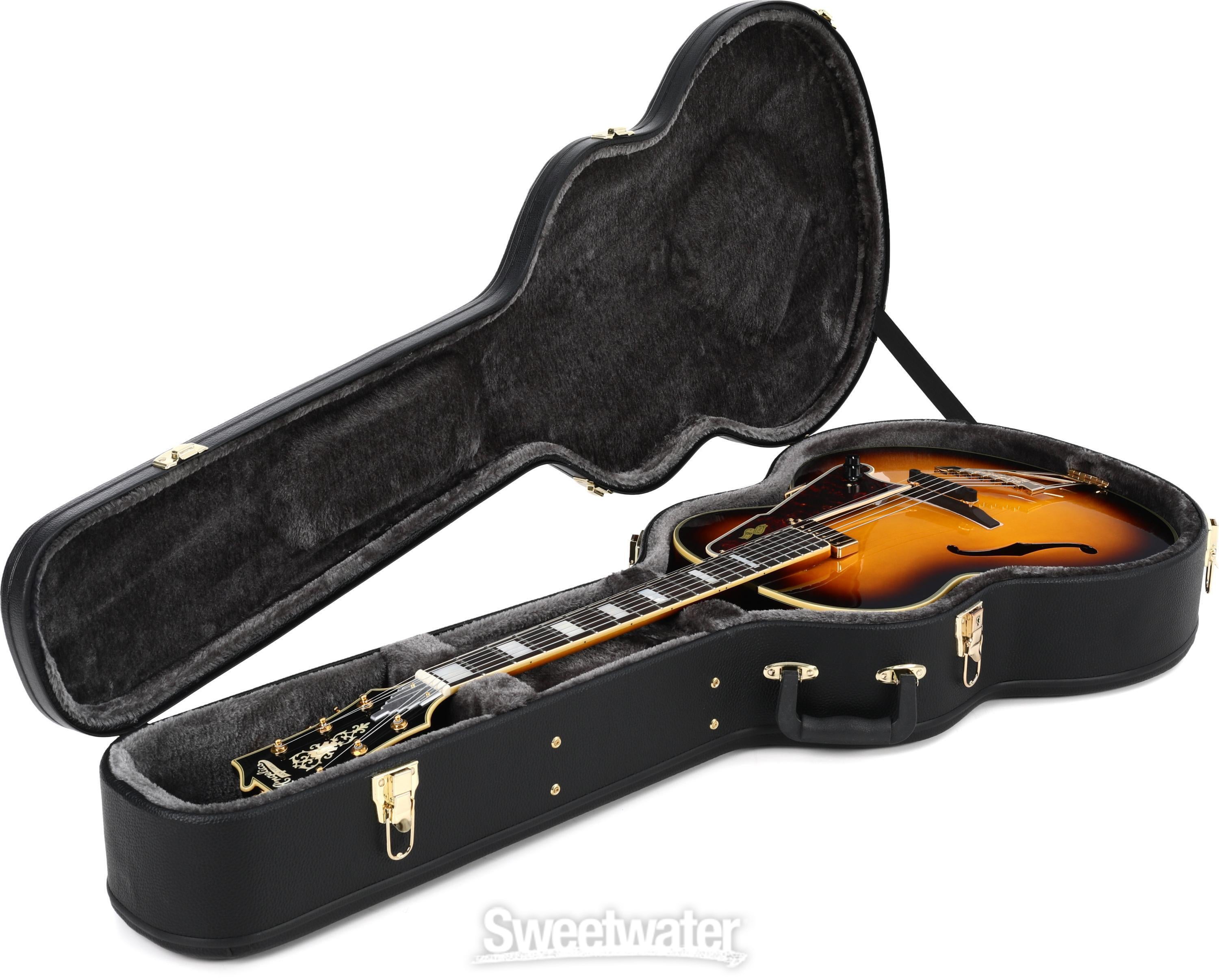 D'Angelico Excel Electric Style B Hard Case - Black | Sweetwater