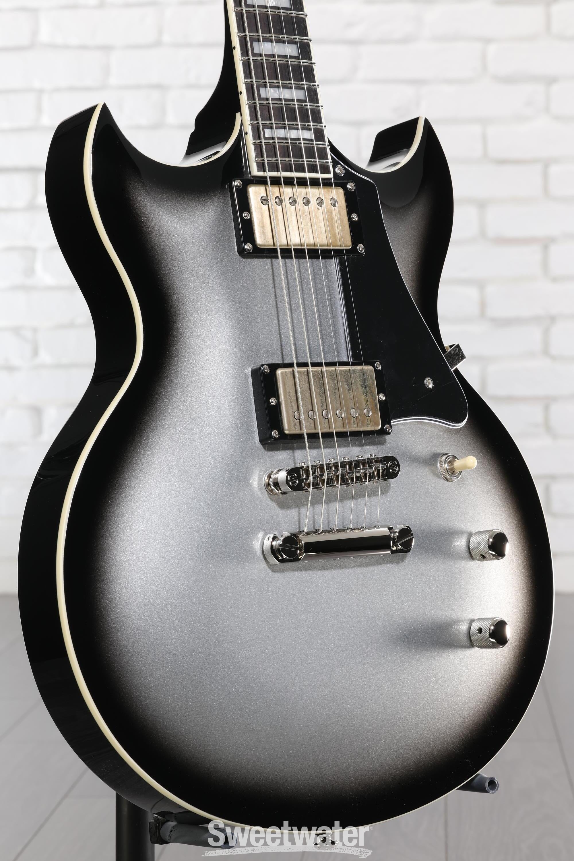 Photo of ESP LTD Signature Bill Kelliher Royal Shiva Electric Guitar - Silver Sunburst