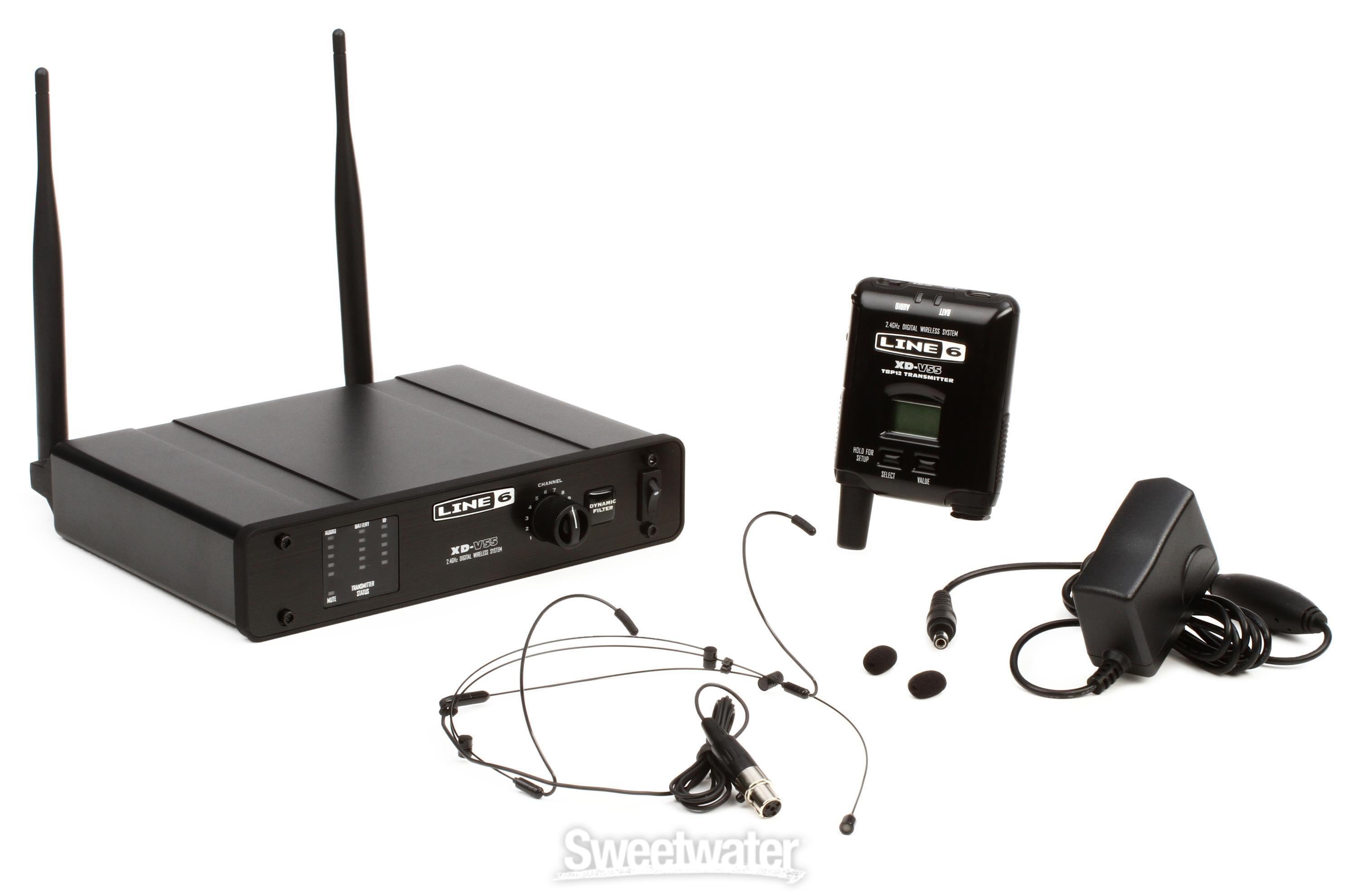 Line 6 XD-V55HS Digital Wireless Headset System - Black