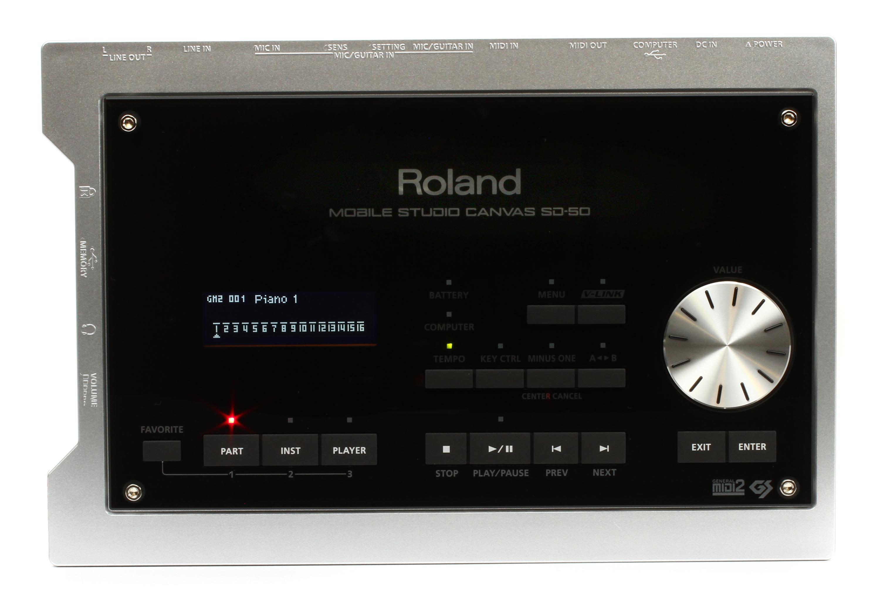 Roland SD-50 Sound Canvas | Sweetwater