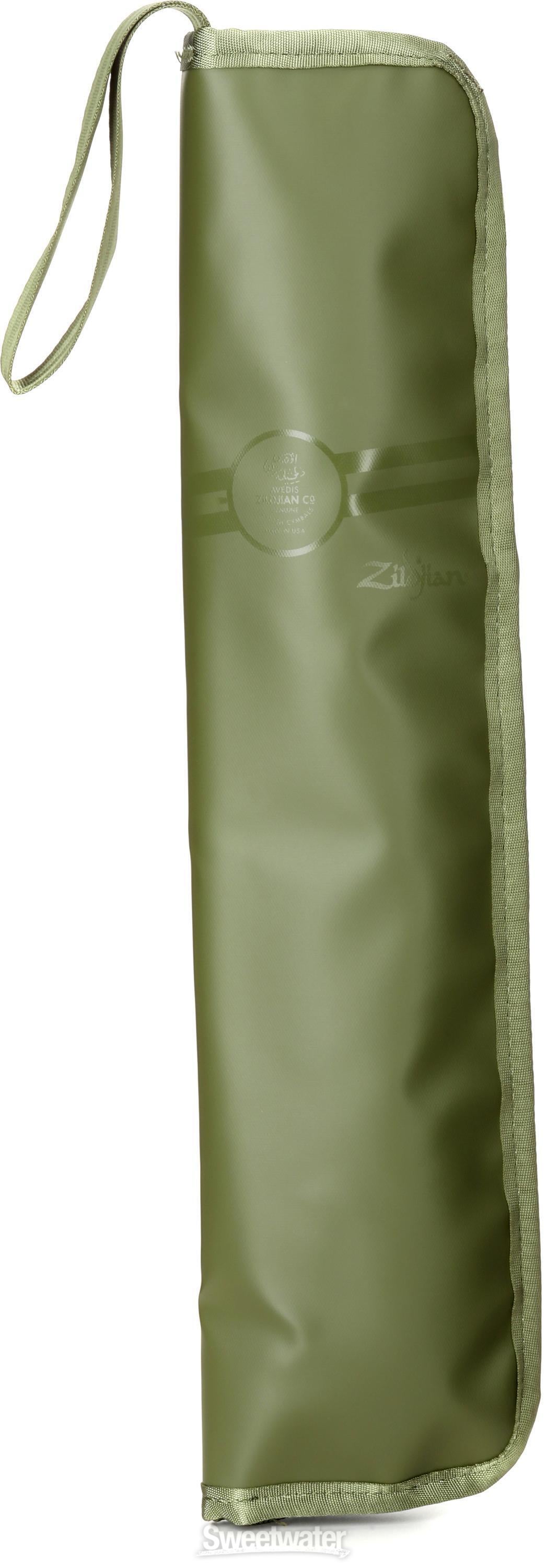 Zildjian Gigging Mini Stick Bag - Sage | Sweetwater Zildjian Gigging Mini Stick Bag - Sage | Sweetwater