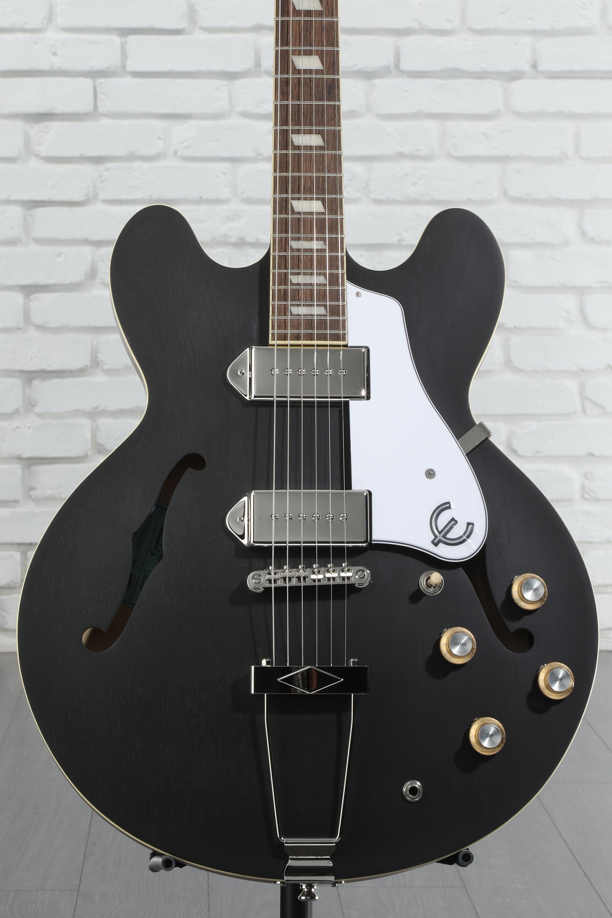Epi Casino Worn Ebony – Motor City Guitar