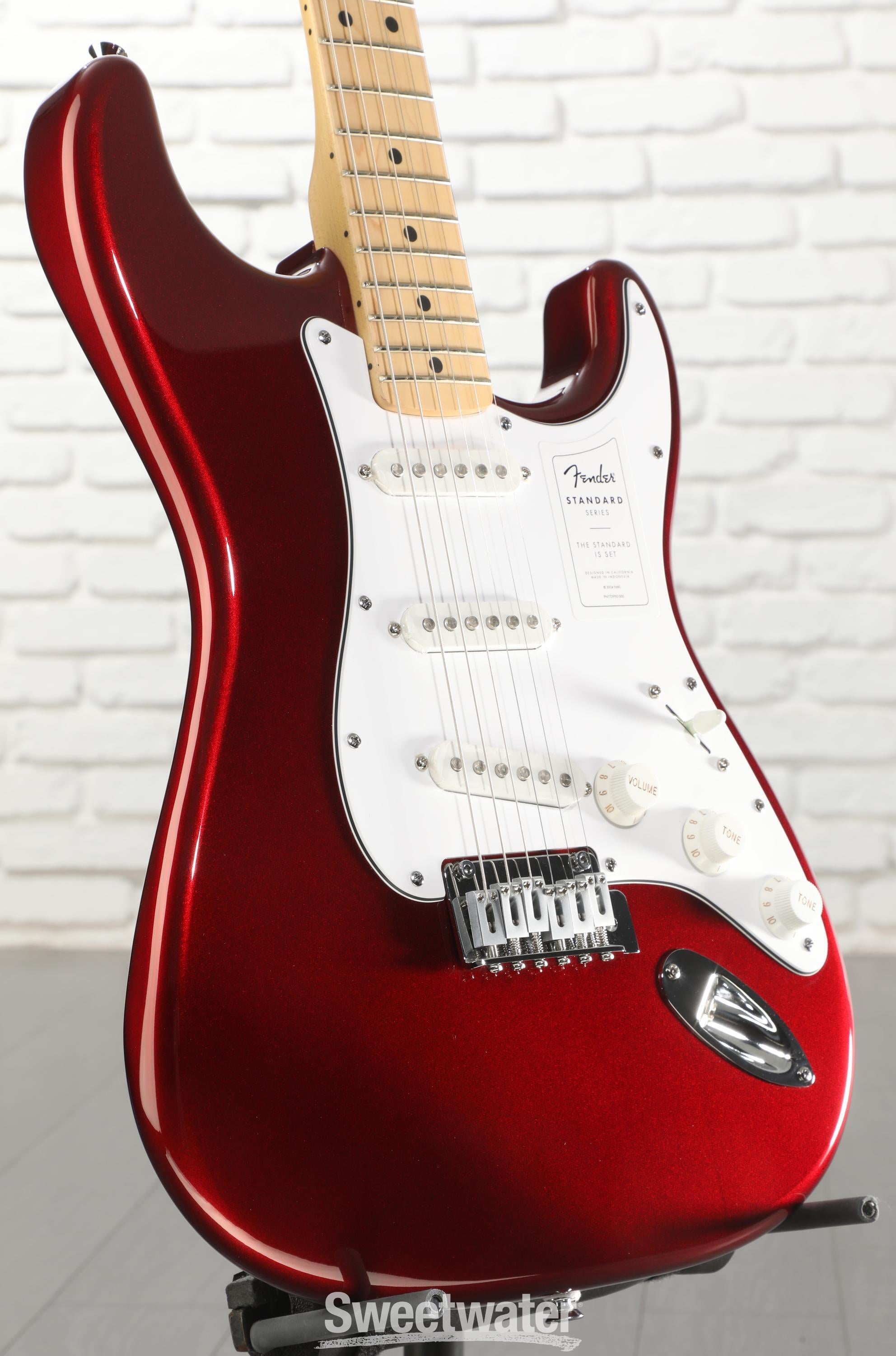 Photo of Fender Standard Stratocaster Electric Guitar - Candy Cola