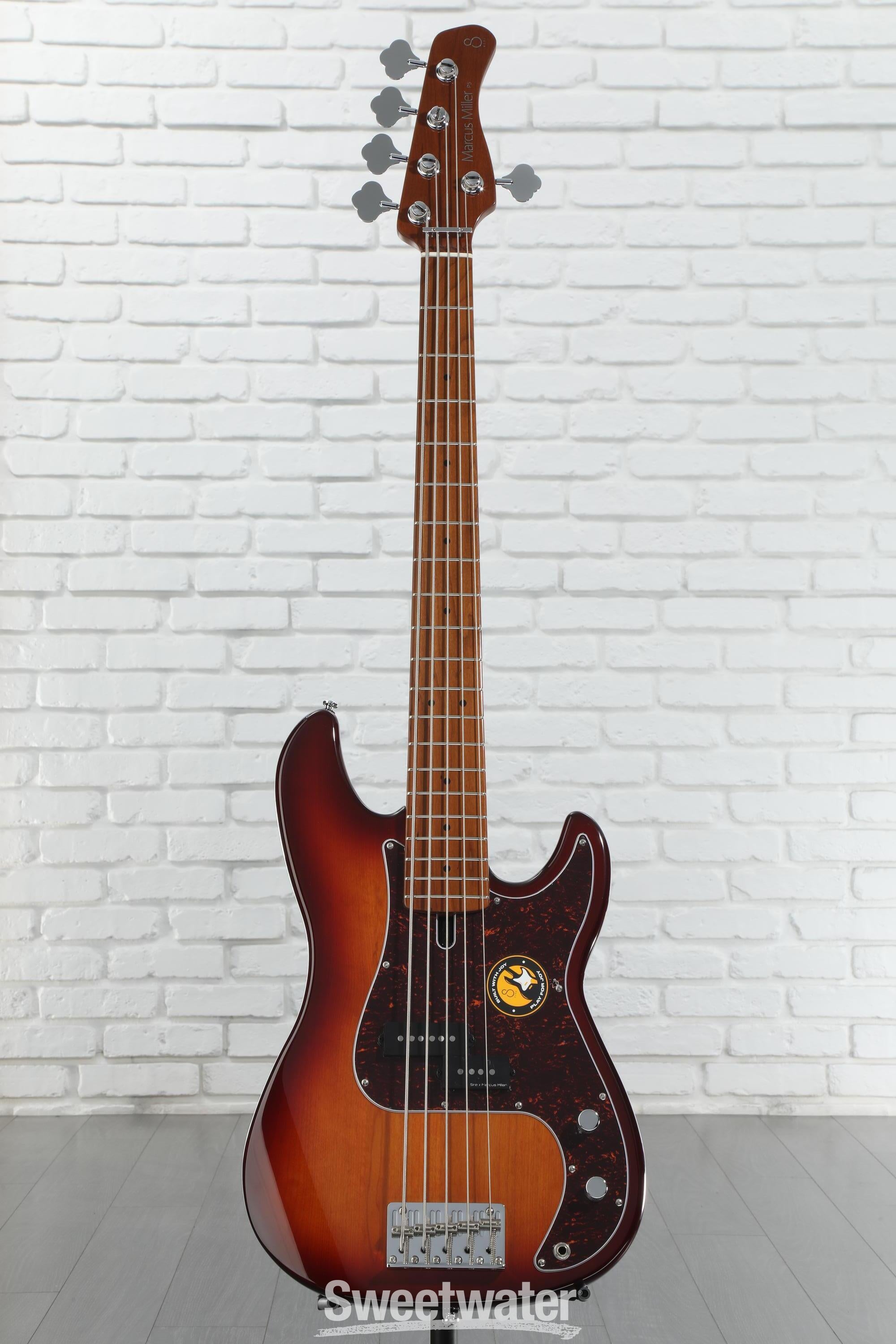 Sire Marcus Miller P5 Alder 5-string Bass Guitar - Tobacco