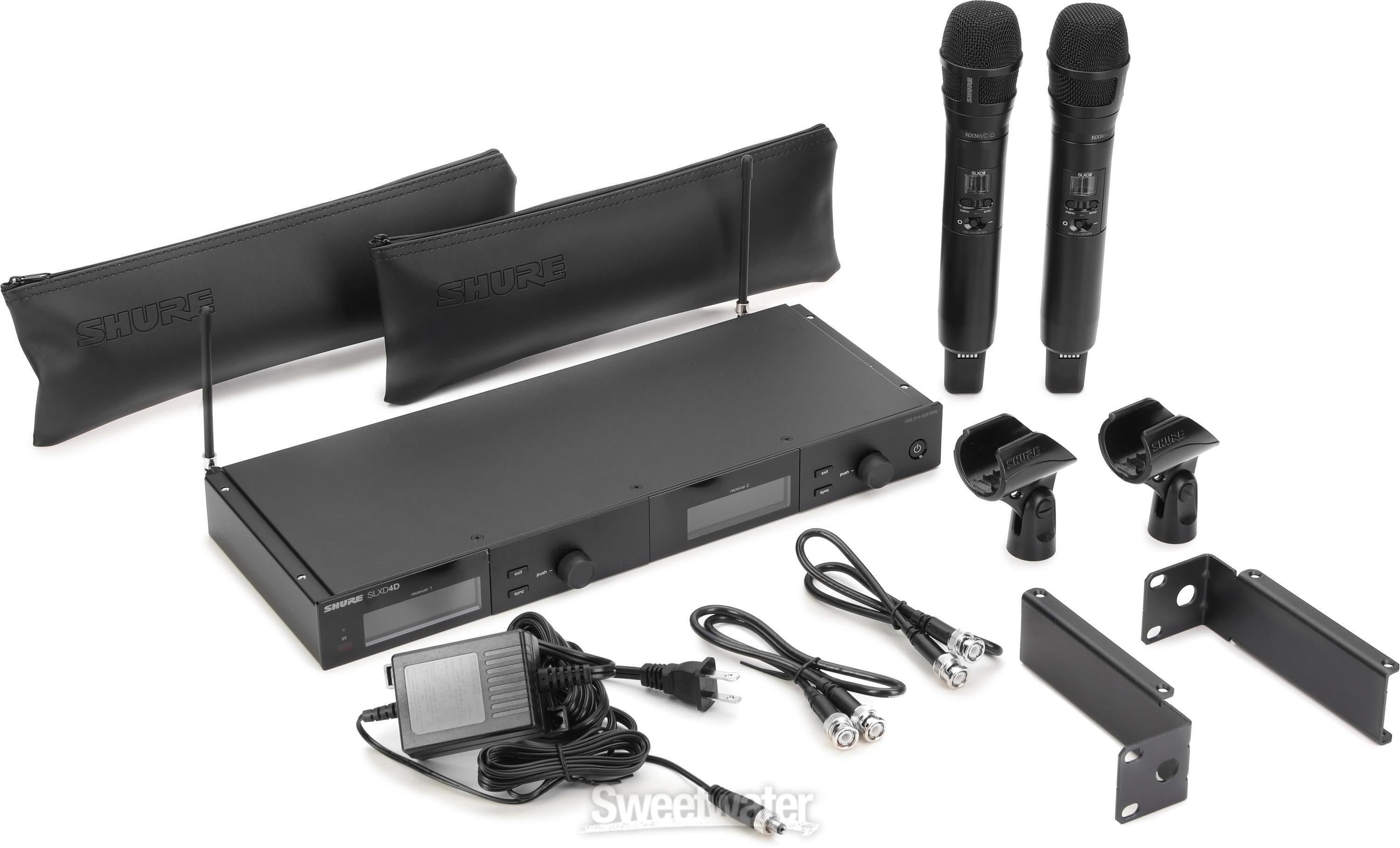 Shure SLX-D/Nexadyne Digital Wireless Microphone System | Sweetwater
