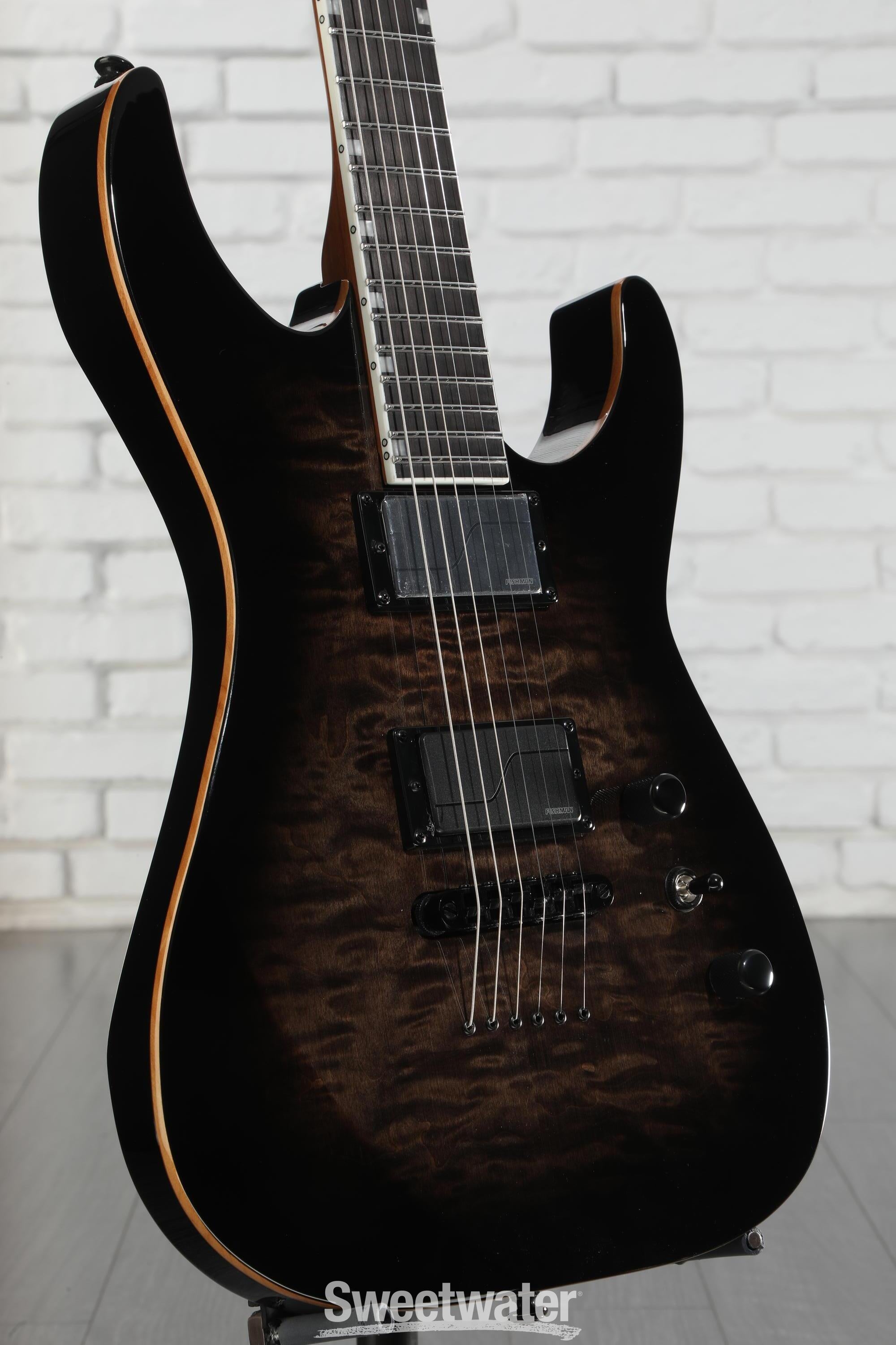 ESP LTD Josh Middleton JM-II Electric Guitar - Black Shadow