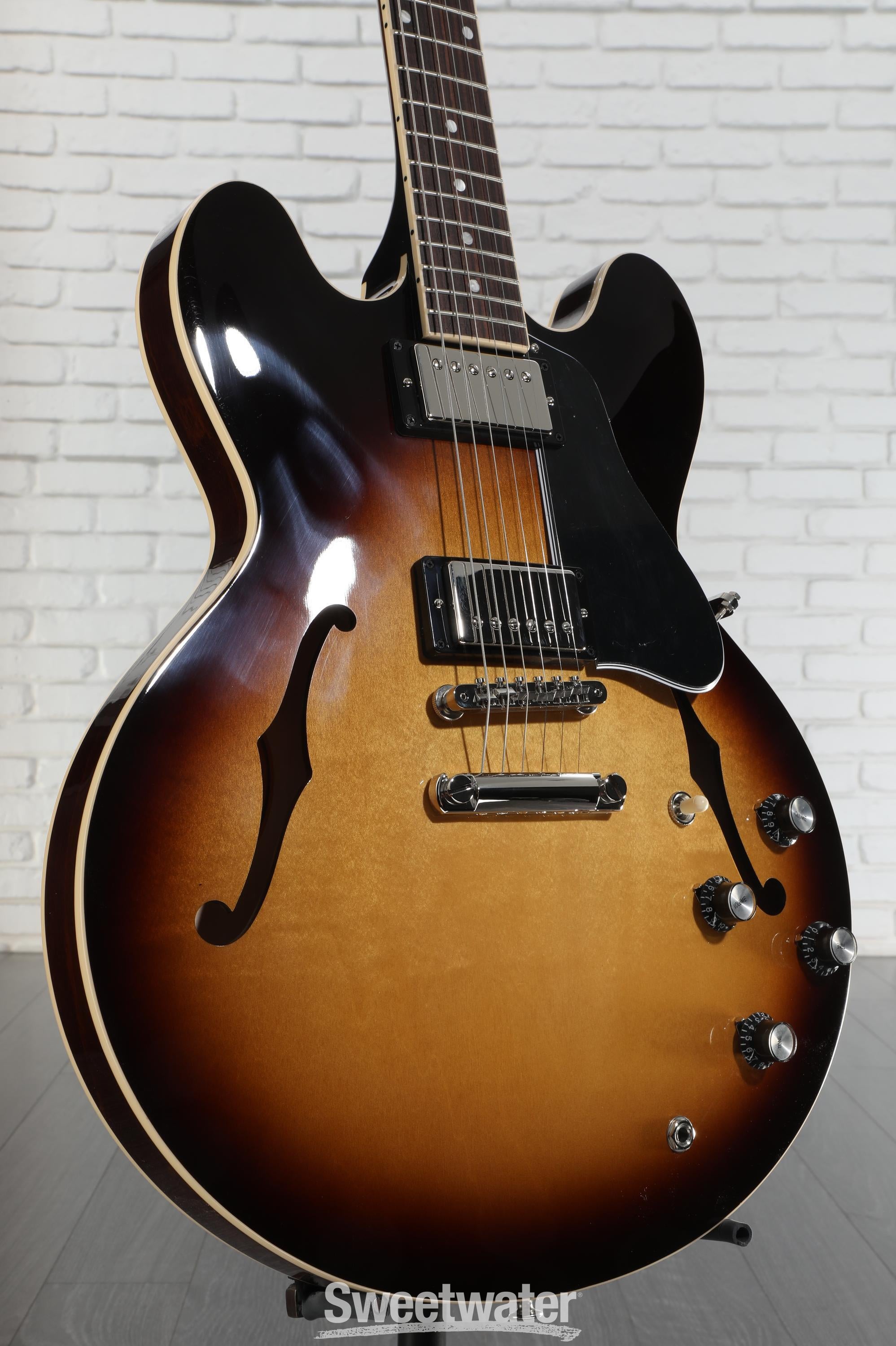 ギター Gibson ES335 Vintage sunburst Gibson ES-335 Semi-hollowbody Electric Guitar - Vintage