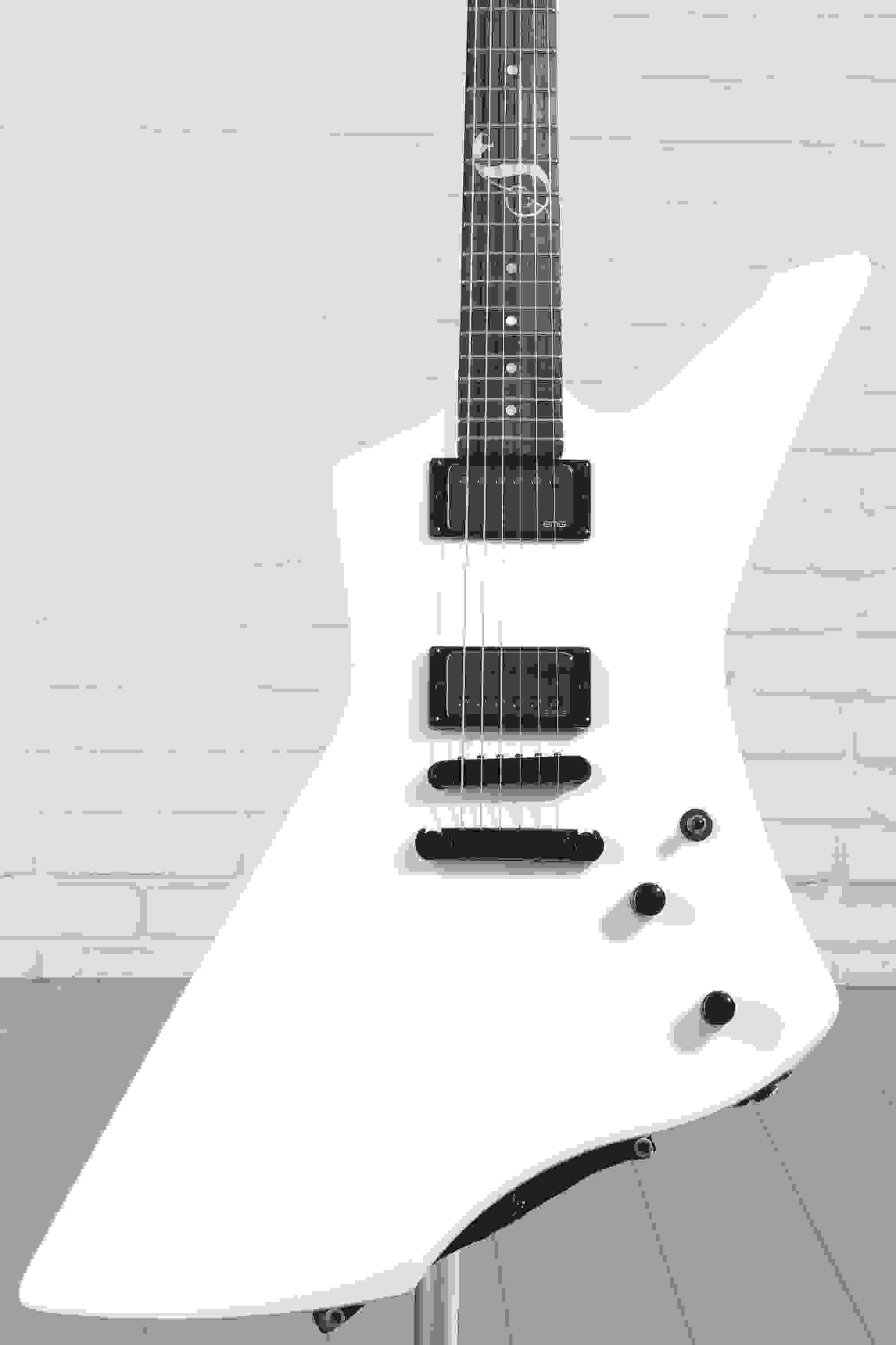 ESP LTD James Hetfield Signature Snakebyte - Snow White
