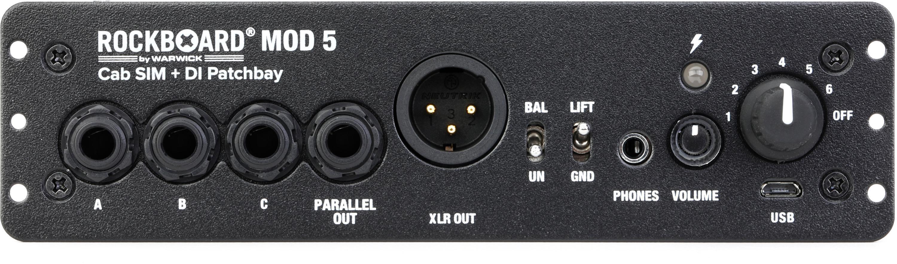 RockBoard by Warwick MOD 3 V2 Pedalboard Patchbay | Sweetwater