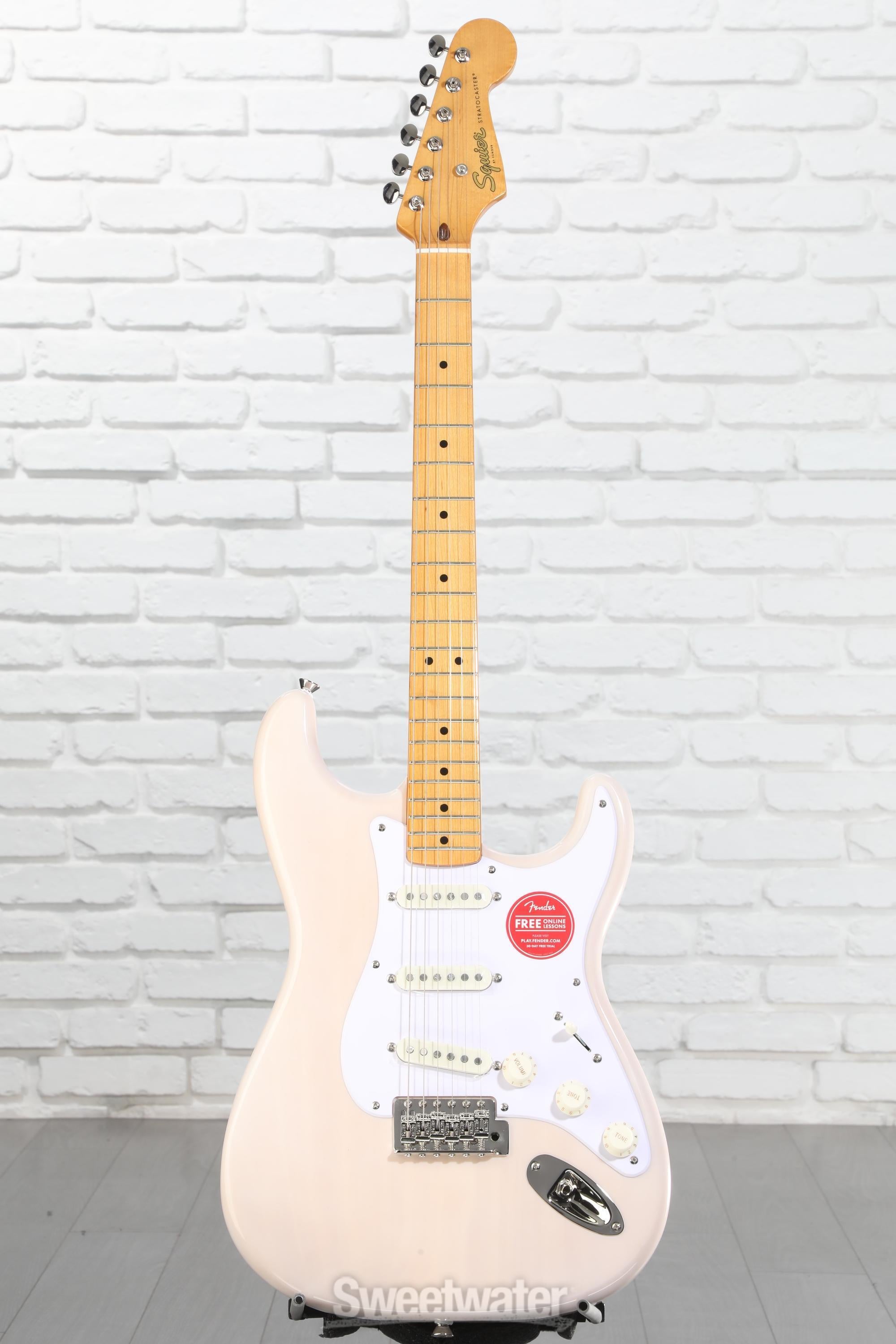 Squier Classic Vibe '50s Stratocaster - White Blonde | Sweetwater