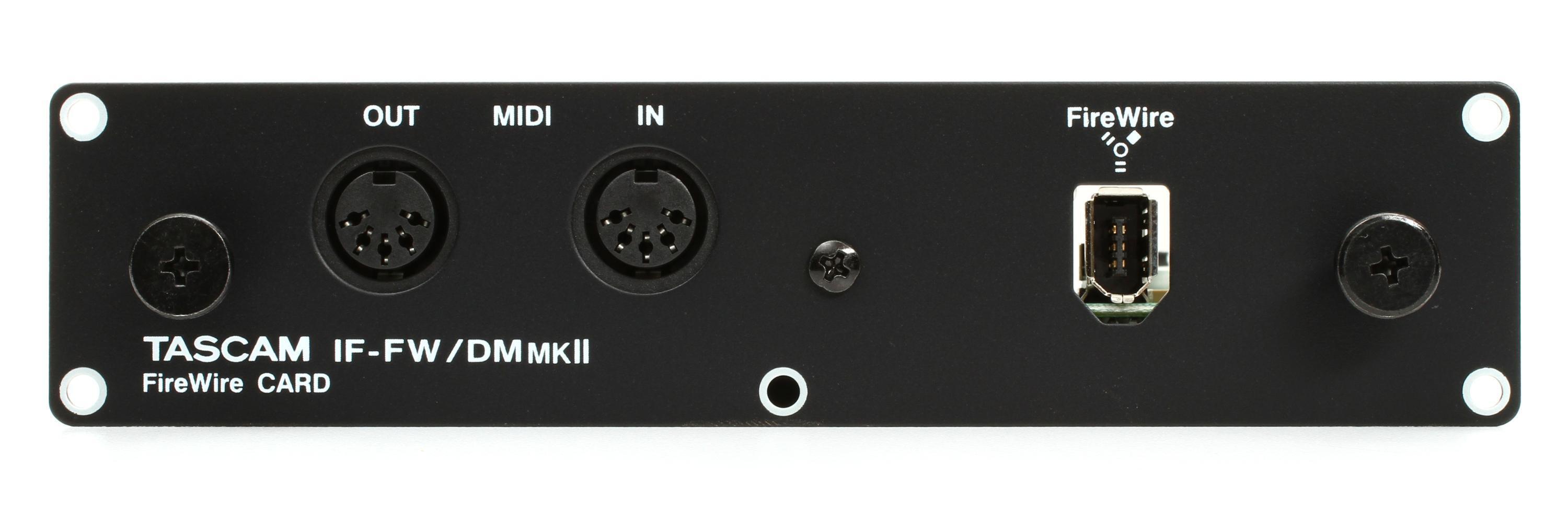 TASCAM FW-1804 FireWireオーディオインターフェース FW-1804 | FireWireオーディオ/MIDIインターフェース | TASCAM