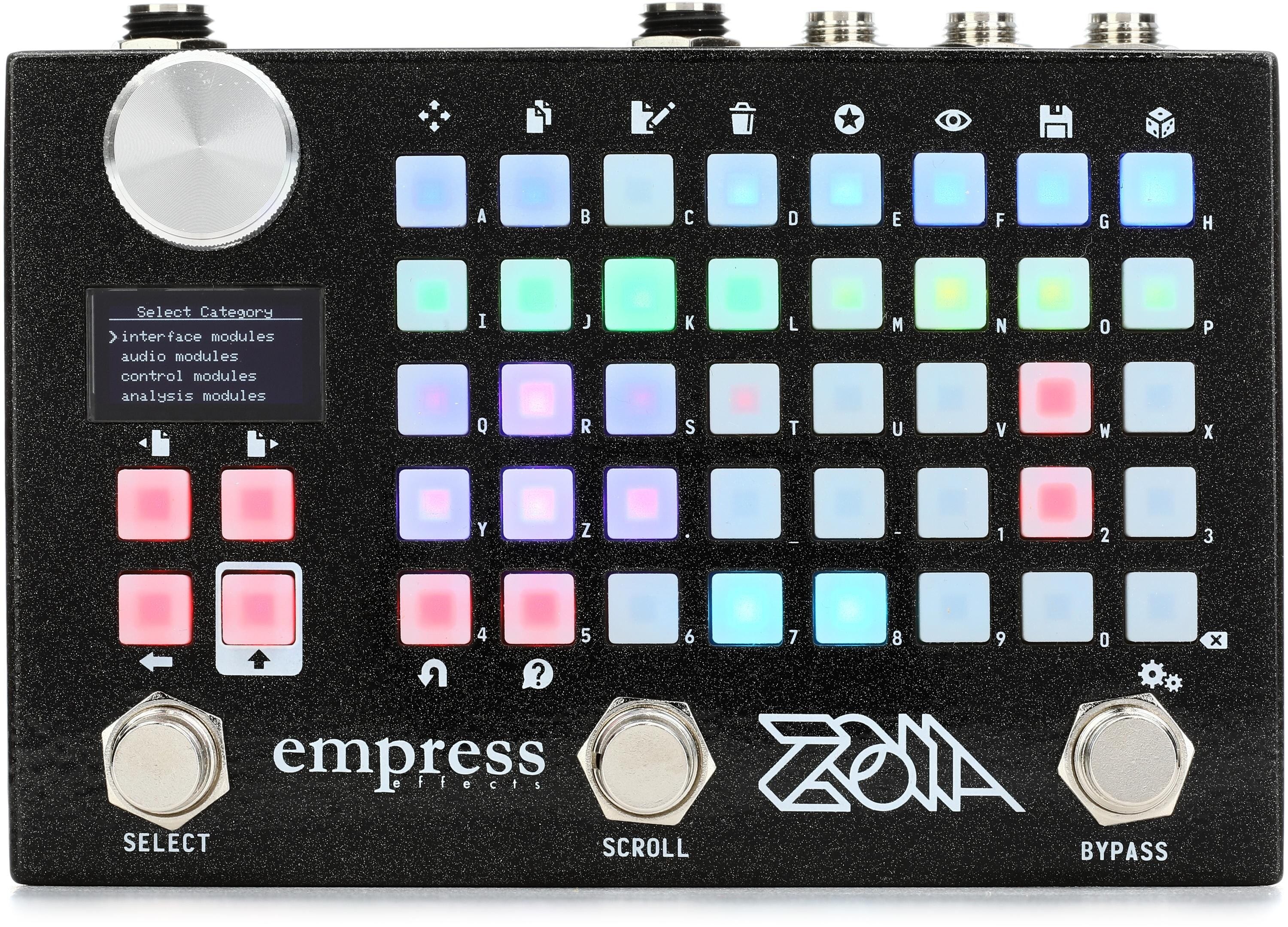 Empress Effects ZOIA Modular Synthesizer Pedal Sweetwater
