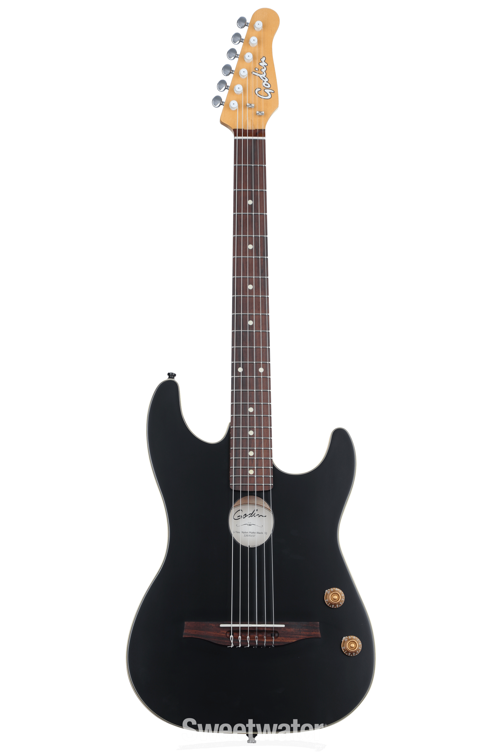 ギター Godin ACS Duet Nylon BLACK ACS Nylon Black HG | Godin Guitars
