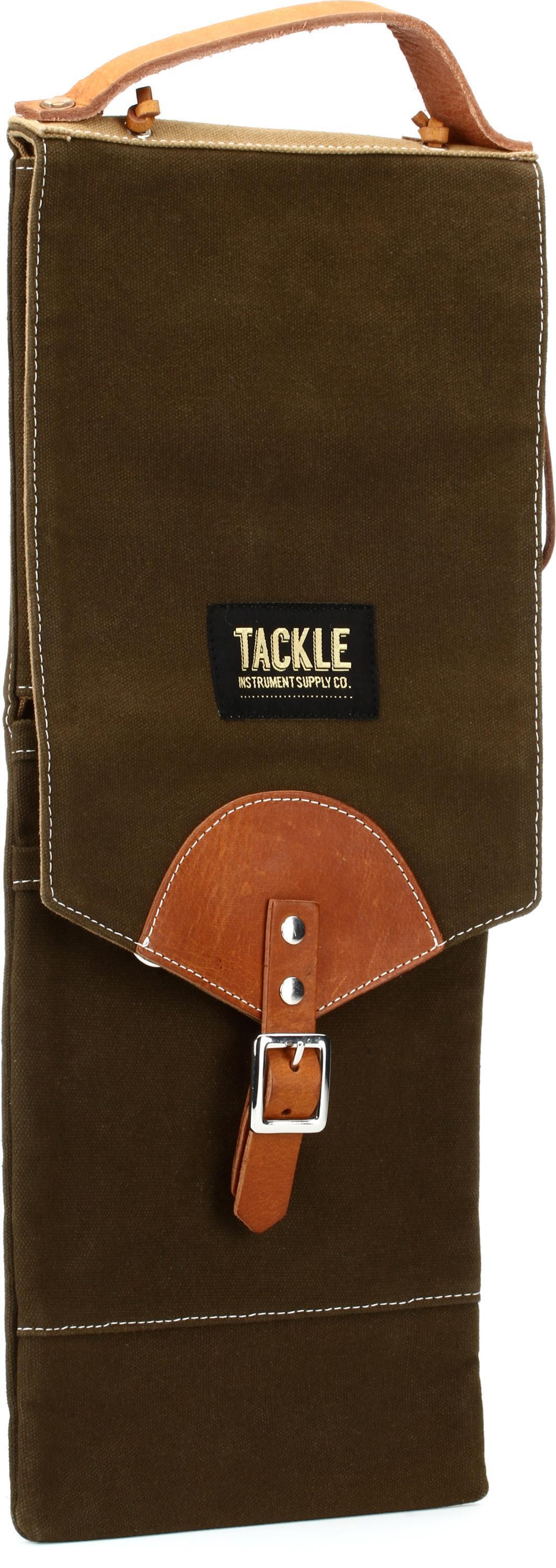 Tackle Instrument Supply Waxed Canvas Compact Drum Stick Bag