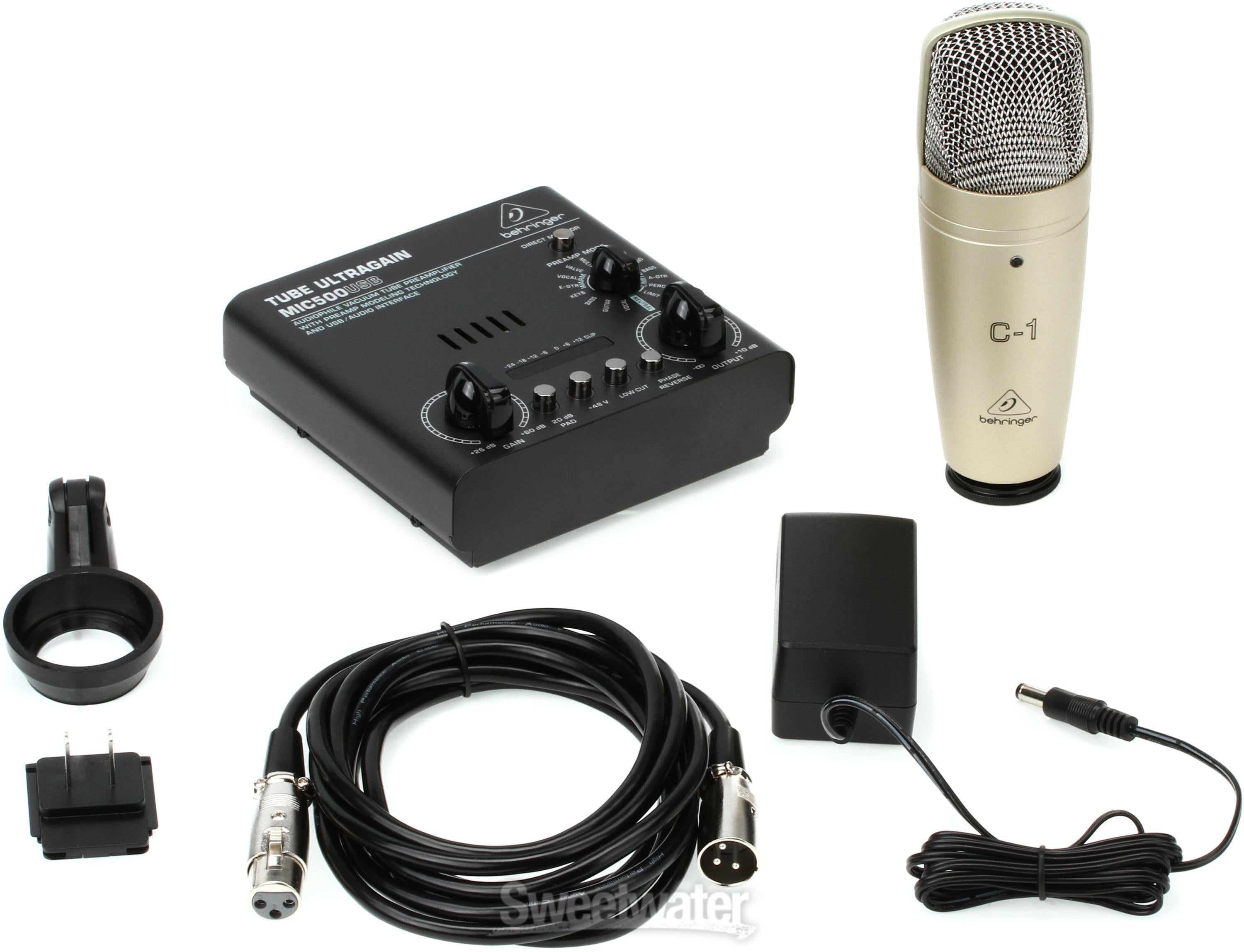 Behringer Voice Studio Recording Bundle | Sweetwater