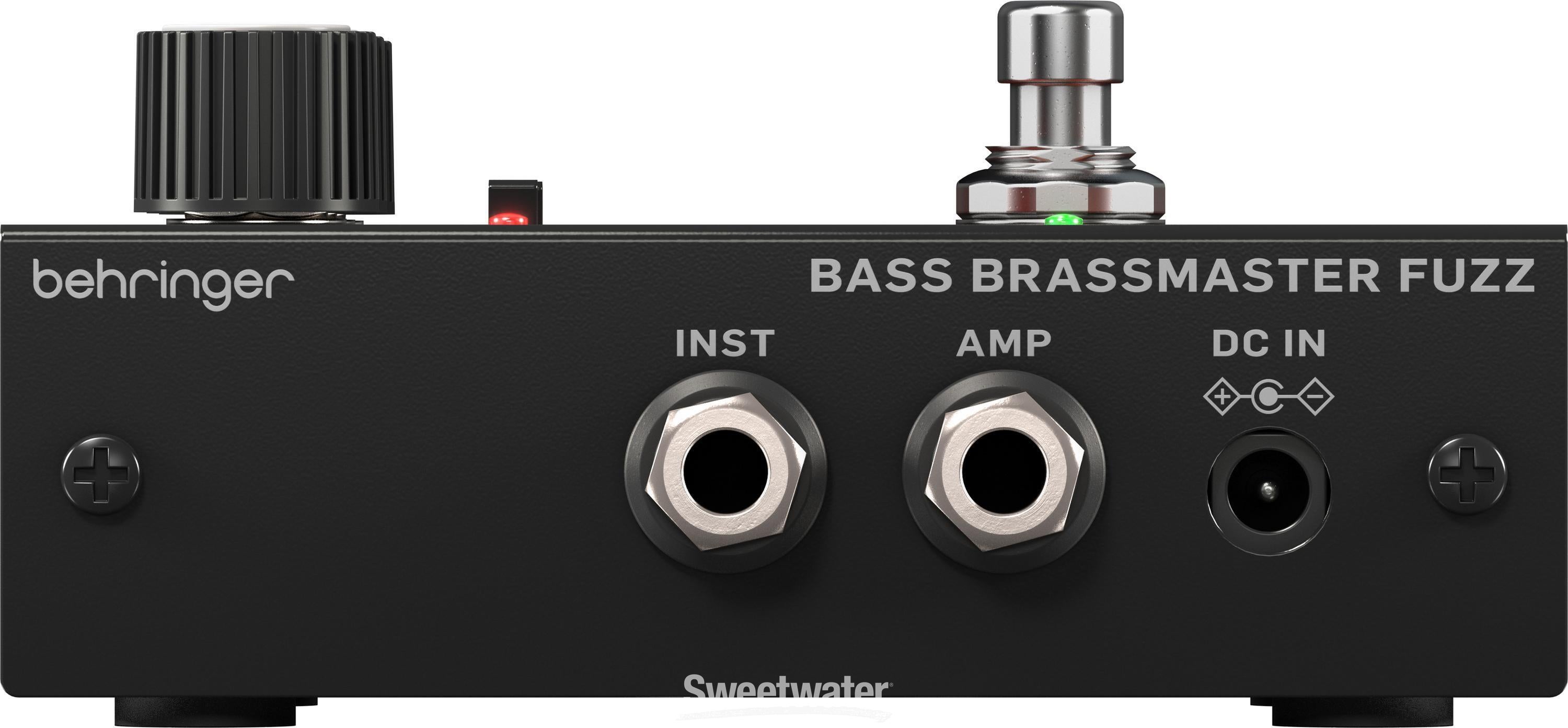 Bass Effects Pedal Fuzz Student Recommended BRASSMASTERFUZZ