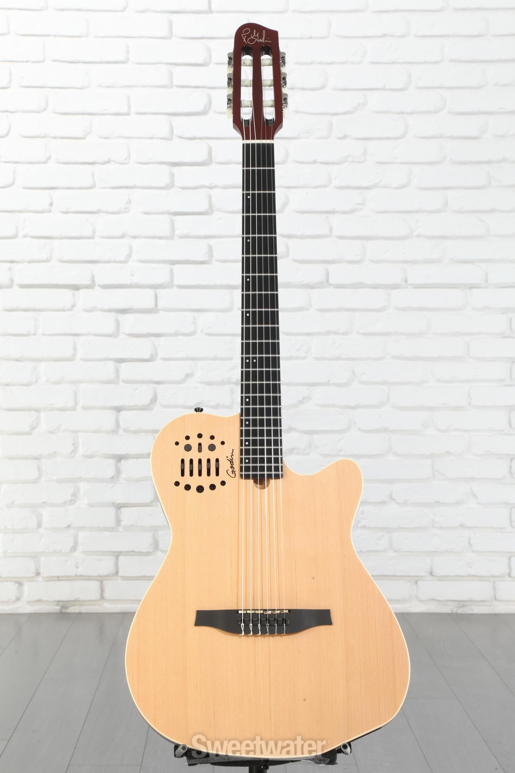 Godin ACS-SA Slim, Nylon String Acoustic-Electric Guitar - Natural