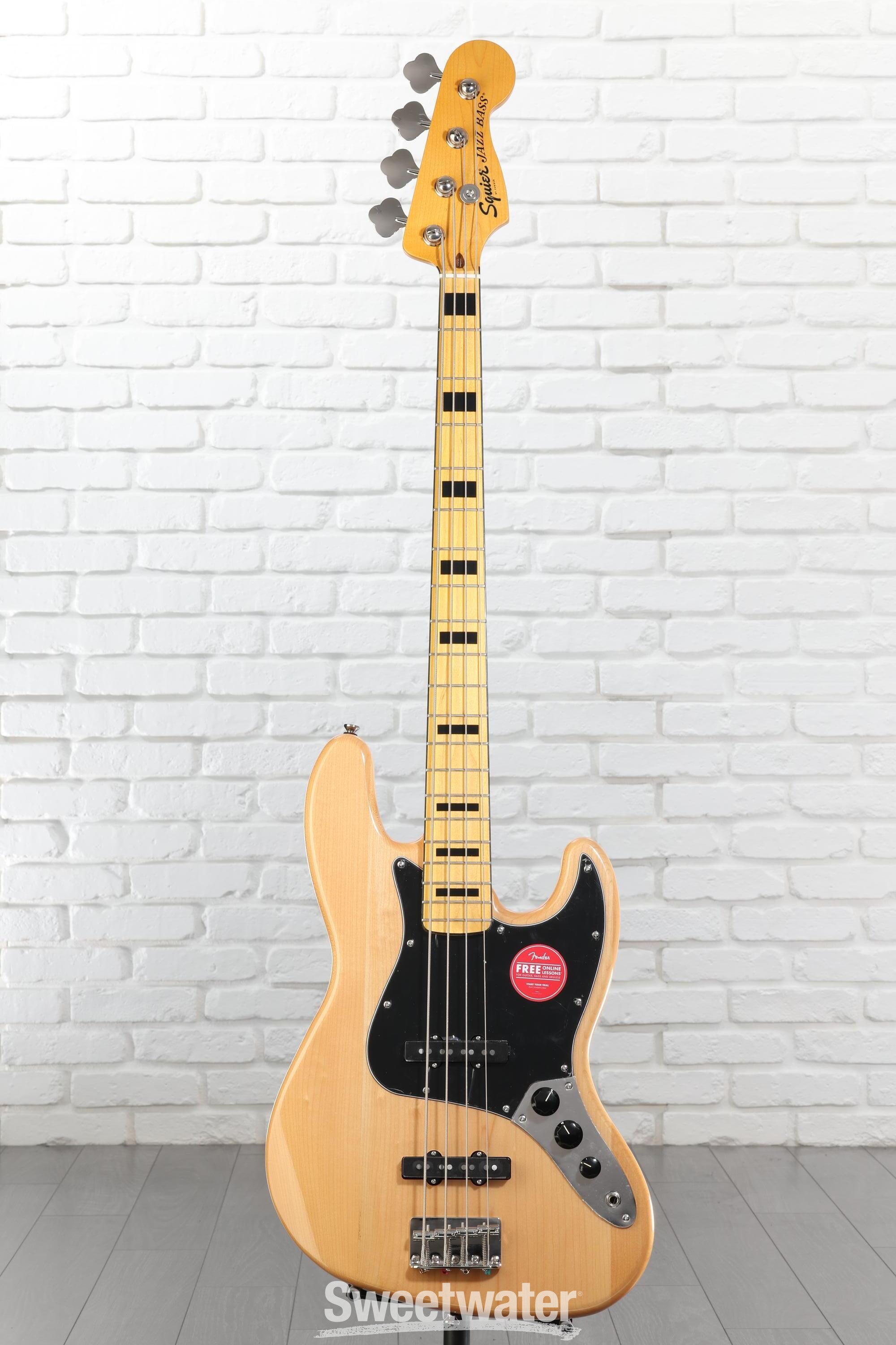 Squier Classic Vibe '70s Jazz Bass - Natural | Sweetwater