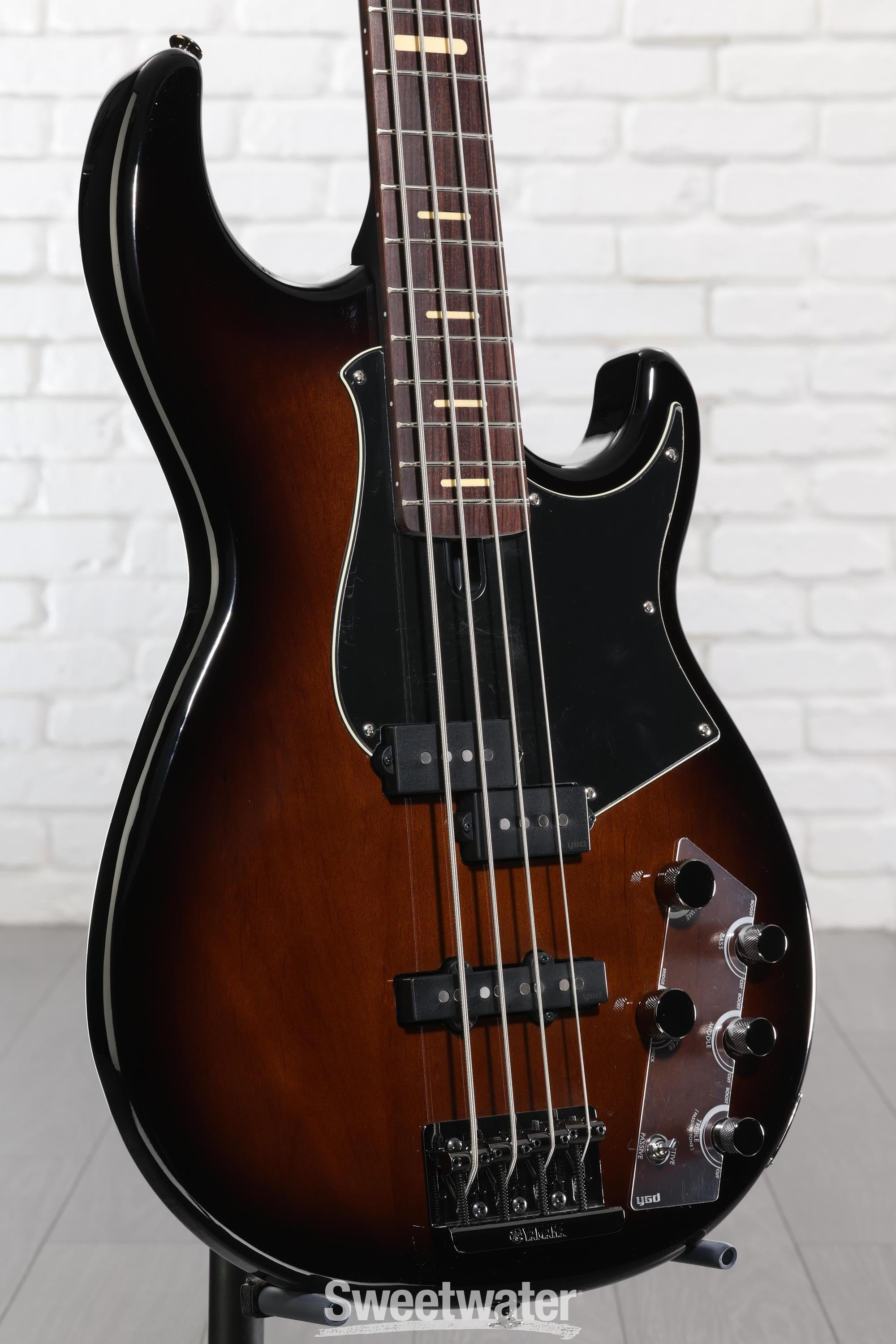Yamaha BB734A 4-string Bass Guitar - Dark Coffee Sunburst Reviews