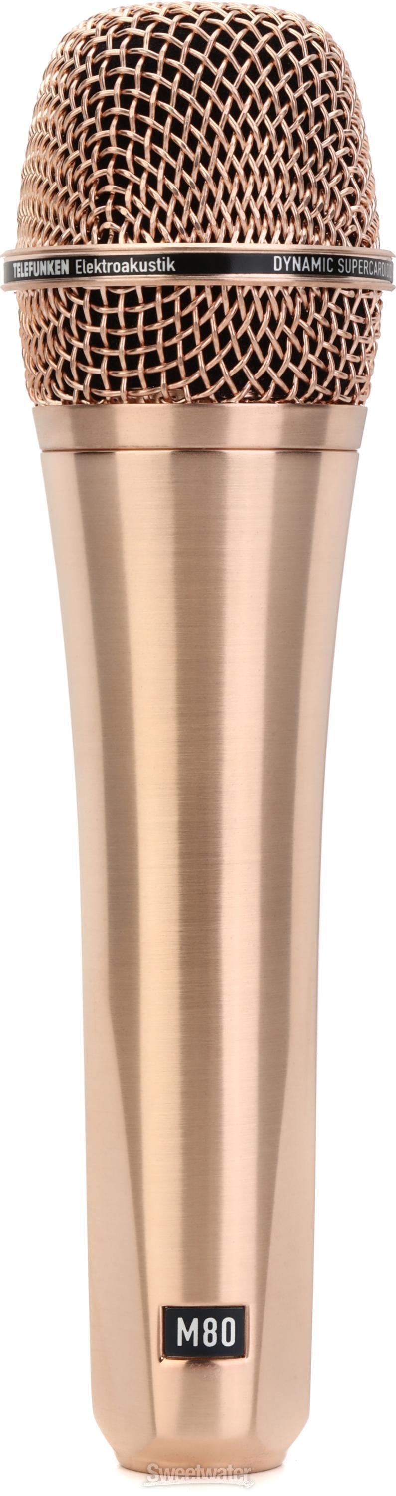 Telefunken M80 Supercardioid Dynamic Handheld Vocal Microphone