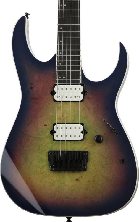 Ibanez Iron Label RGIX6FDLB - Northern Lights Burst | Sweetwater