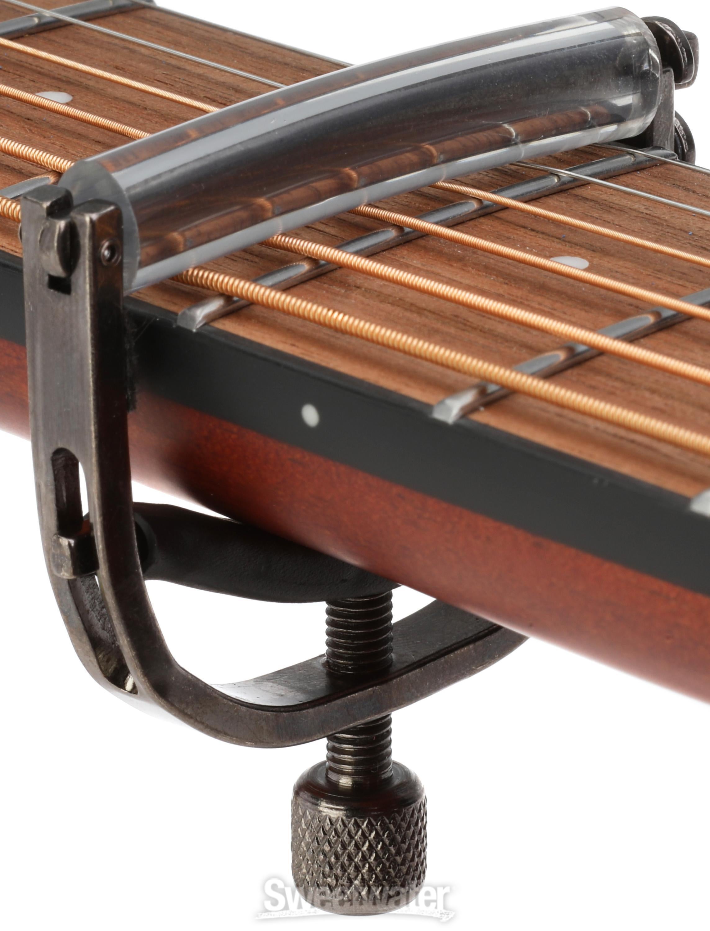 Paige Original 6-string Electric Guitar Capo - Smokey Black