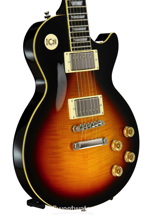 Epiphone Les Paul Tribute Plus, Plek'd - Vintage Sunburst | Sweetwater