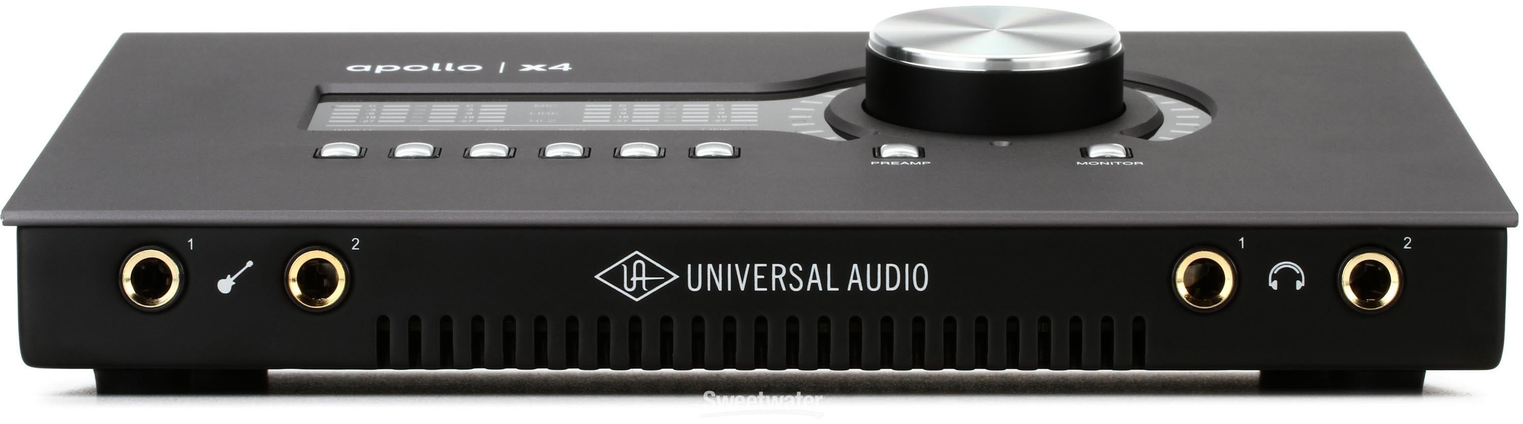 Universal Audio Apollo x4 Heritage Edition 12x18 Thunderbolt 3