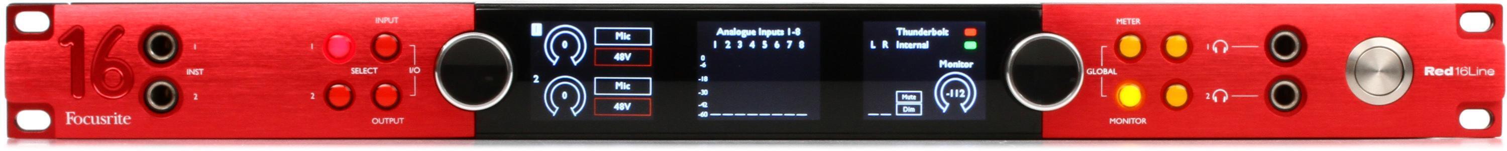 Focusrite RedNet A16R MkII 16x16 Dante Audio Interface | Sweetwater