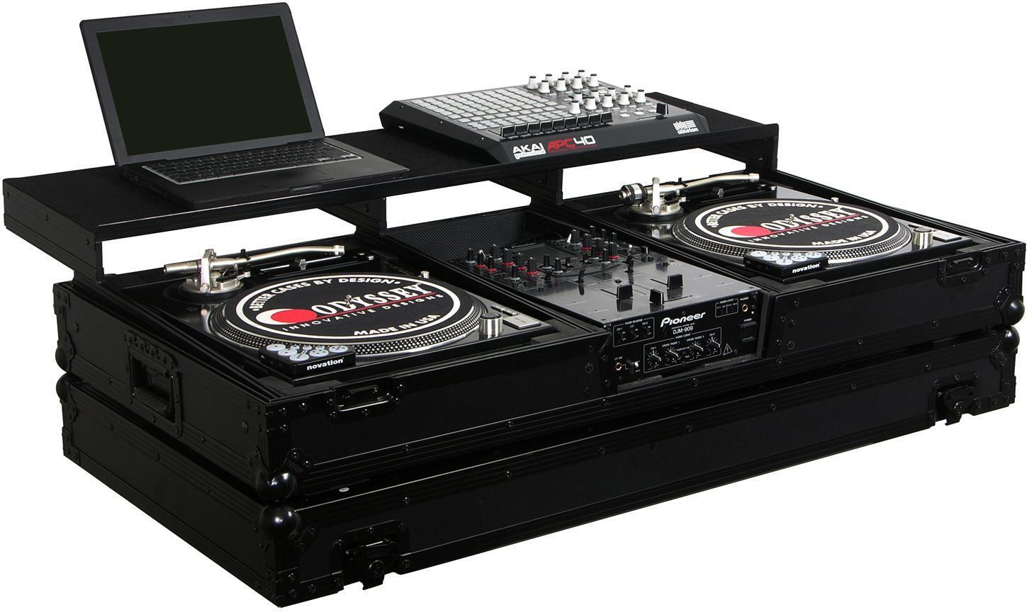 Odyssey FZGSPBM12W Universal Turntable DJ Coffin | Sweetwater Odyssey FZGSPBM12W Universal Turntable DJ Coffin | Sweetwater