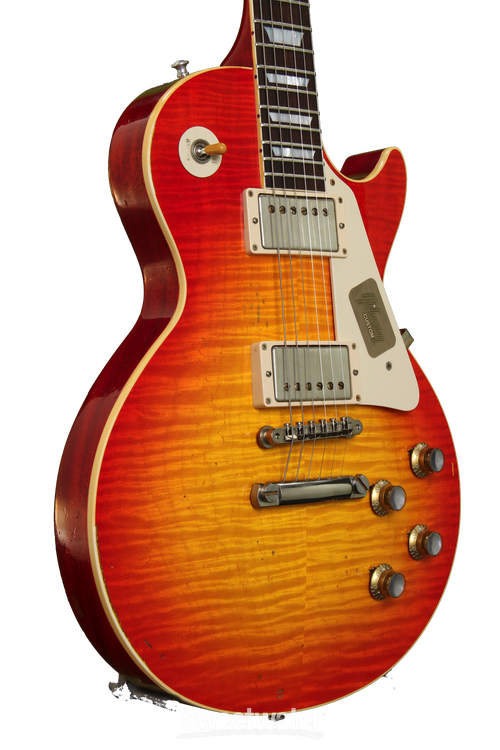 Gibson Custom Joe Walsh 1960 Les Paul - Aged and Signed Tangerine Burst |  Sweetwater