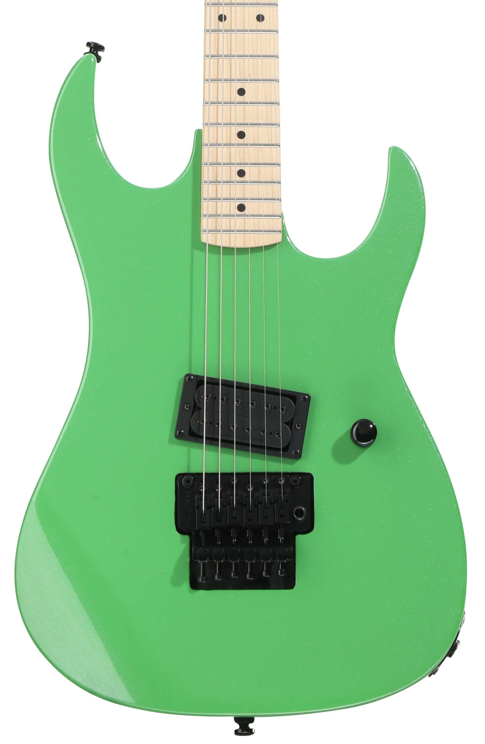 B.C. Rich Gunslinger Retro II Electric Guitar - Green Pearl