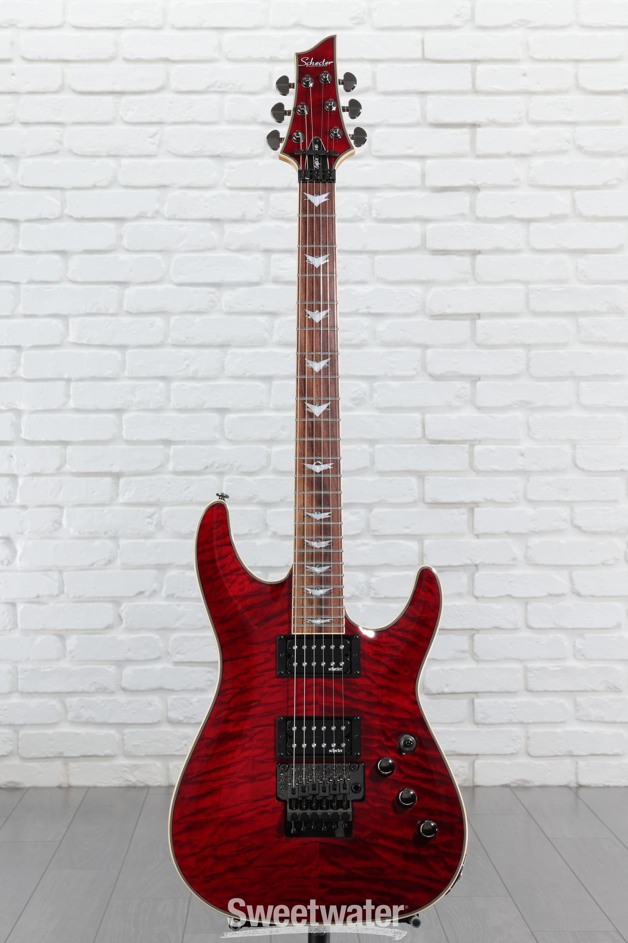 ギター Schecter omen extreme-FR Amazon.com: Schecter Omen Extreme-6 FR Electric Guitar