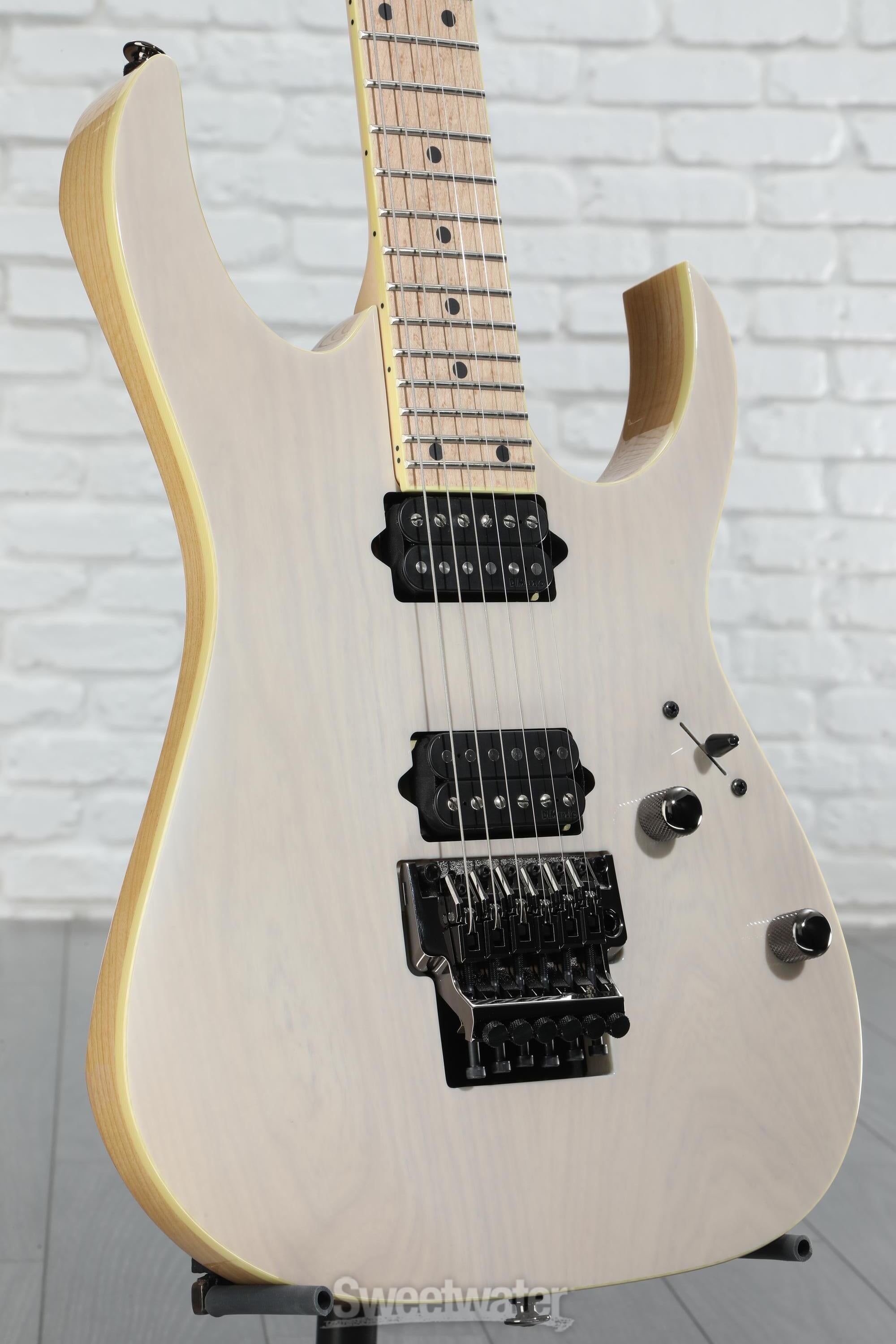 sws117！　Ibanez prestige RG652AHM Amazon.com: Ibanez RG Prestige RG652AHM - Antique White Blonde
