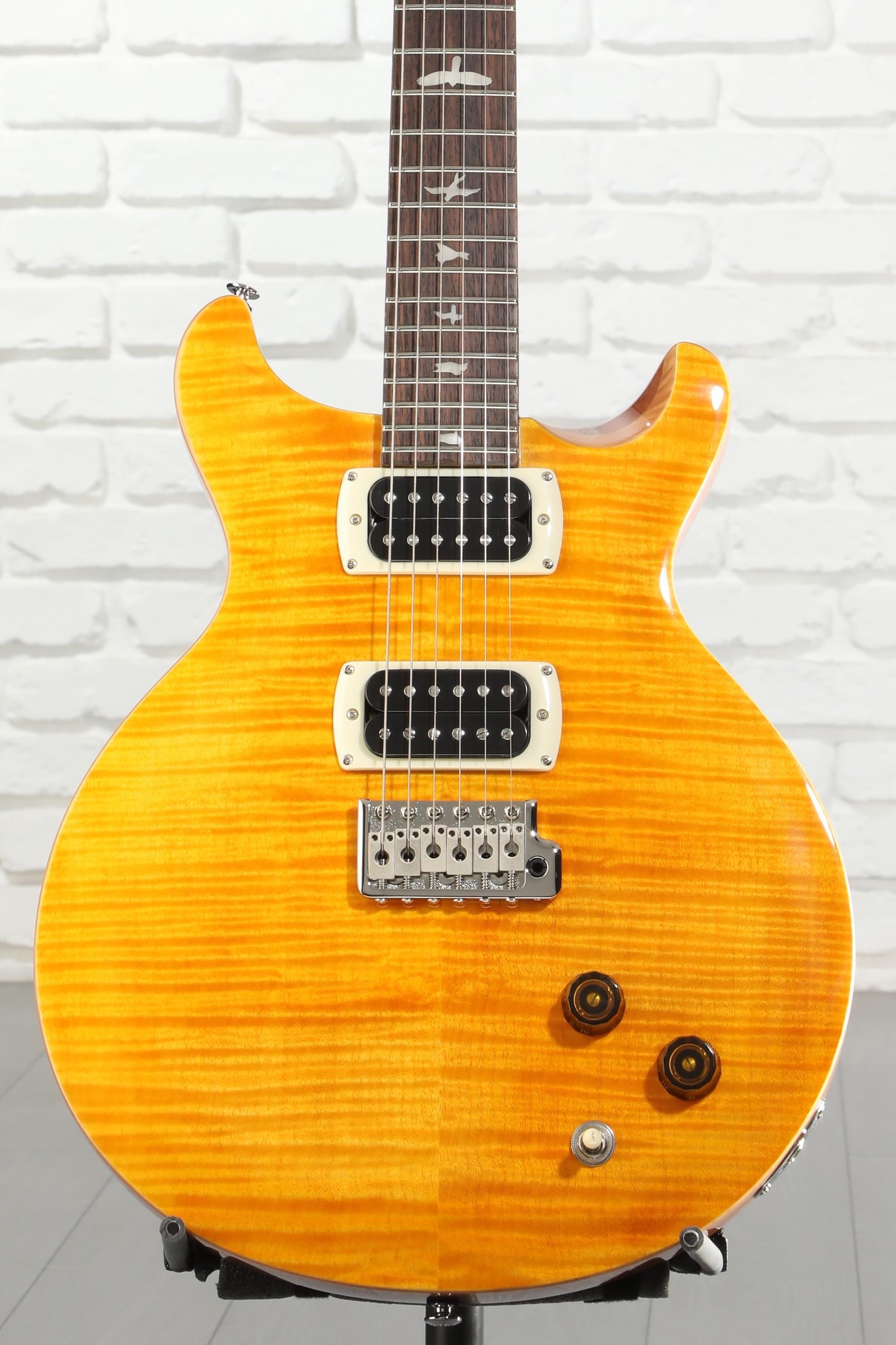 PRS SE Santana Electric Guitar - Santana Yellow | Sweetwater