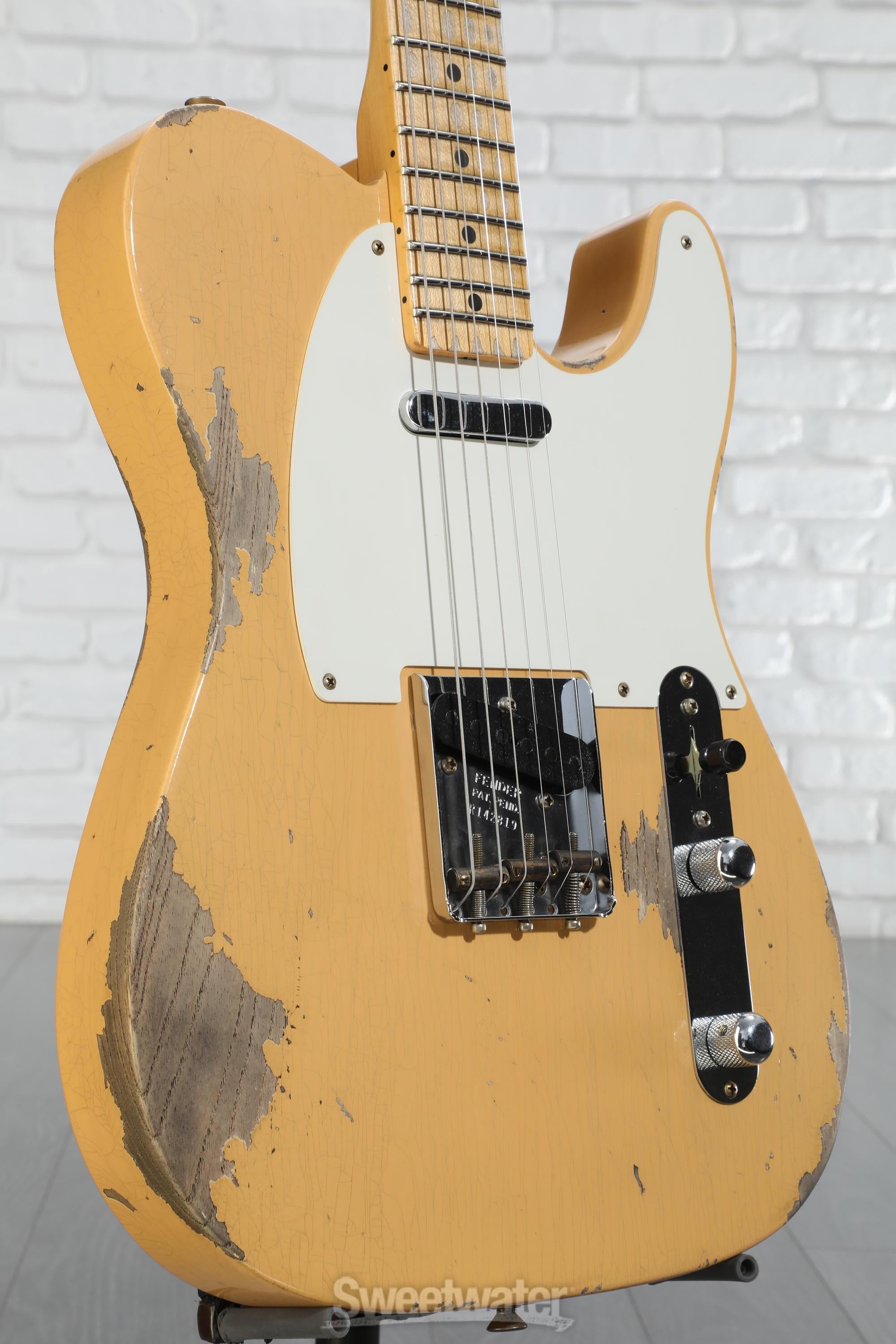 ★Custom HardRelic Blond Telecaster★ Fender Custom Shop 1953 Telecaster Heavy Relic Electric