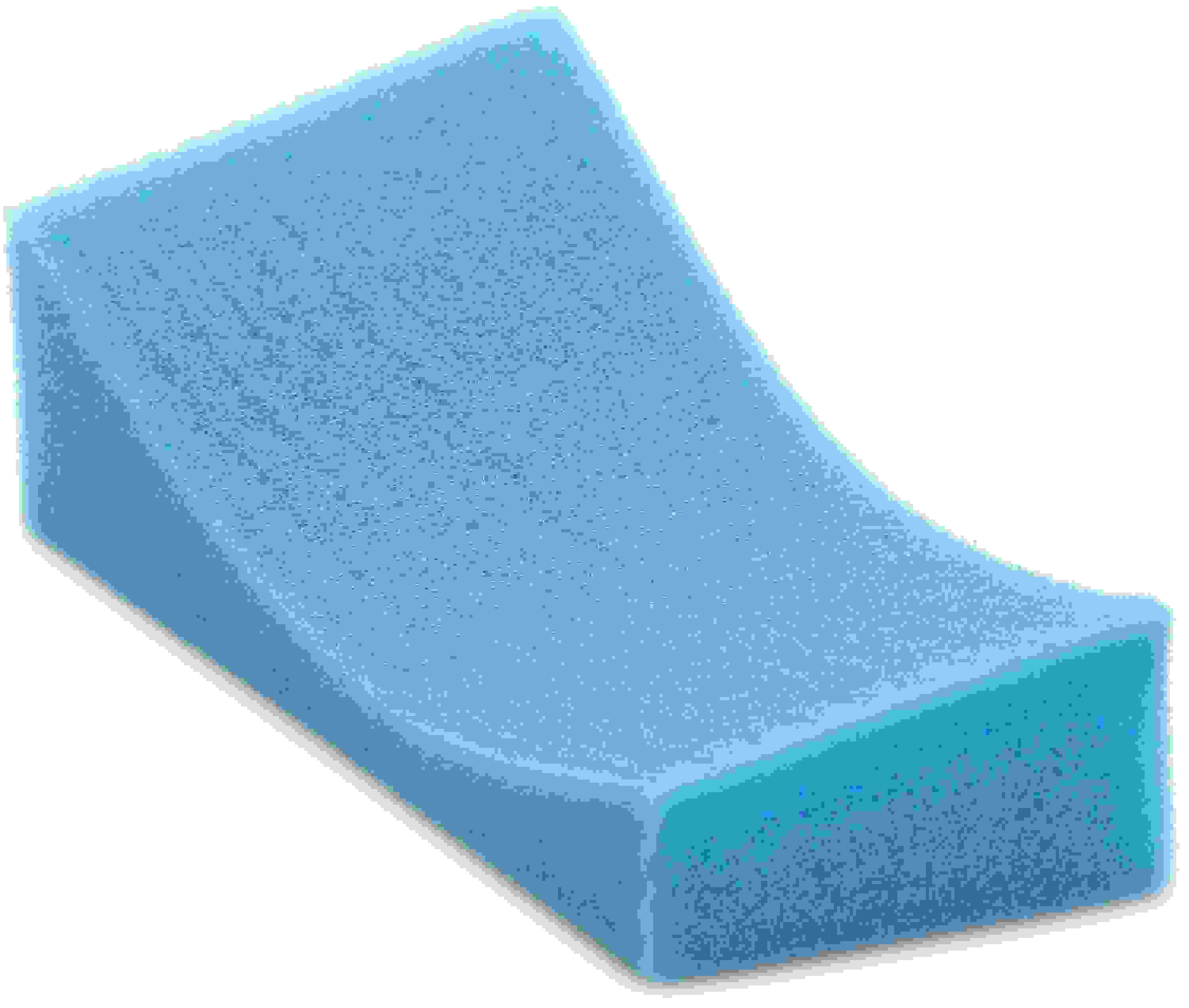 PolyPad Violin/Viola Shoulder Pad - Extra Small, Blue