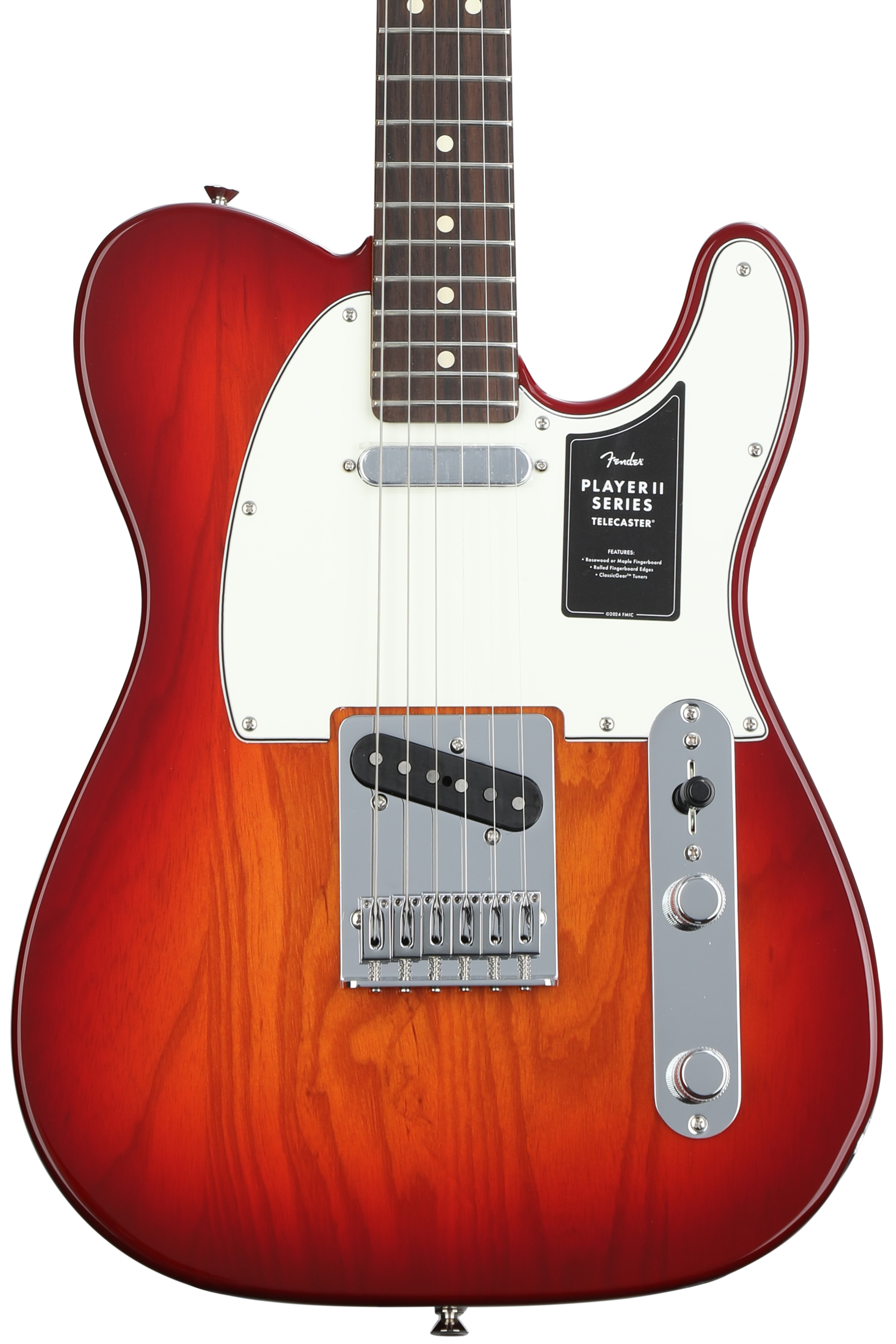 Fender Player II Telecaster Electric Guitar - Aged Cherry Burst