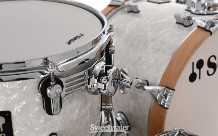 Sonor AQ2 Bop 4-piece Shell Pack with Snare - White Marine Pearl