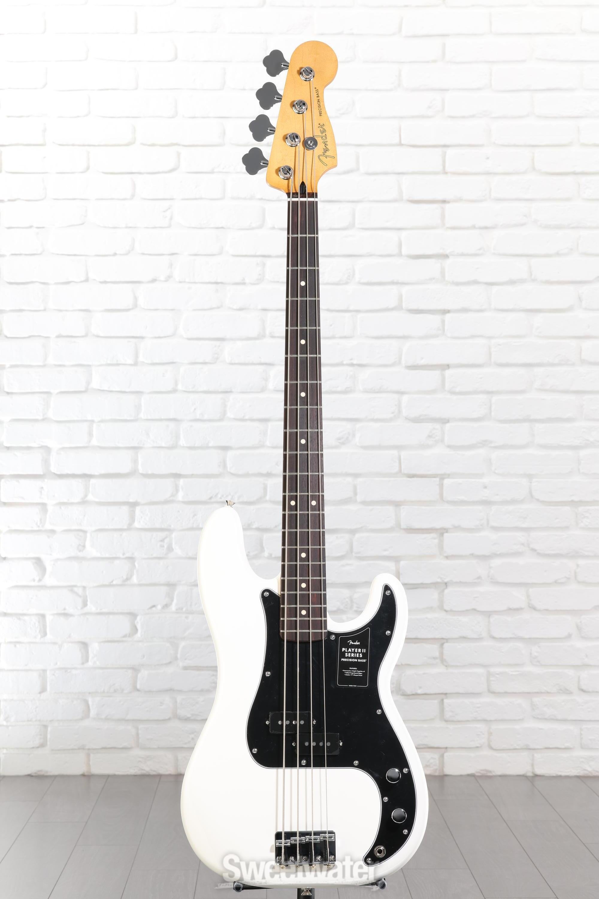 Fender Player II Precision Bass - Polar White | Sweetwater