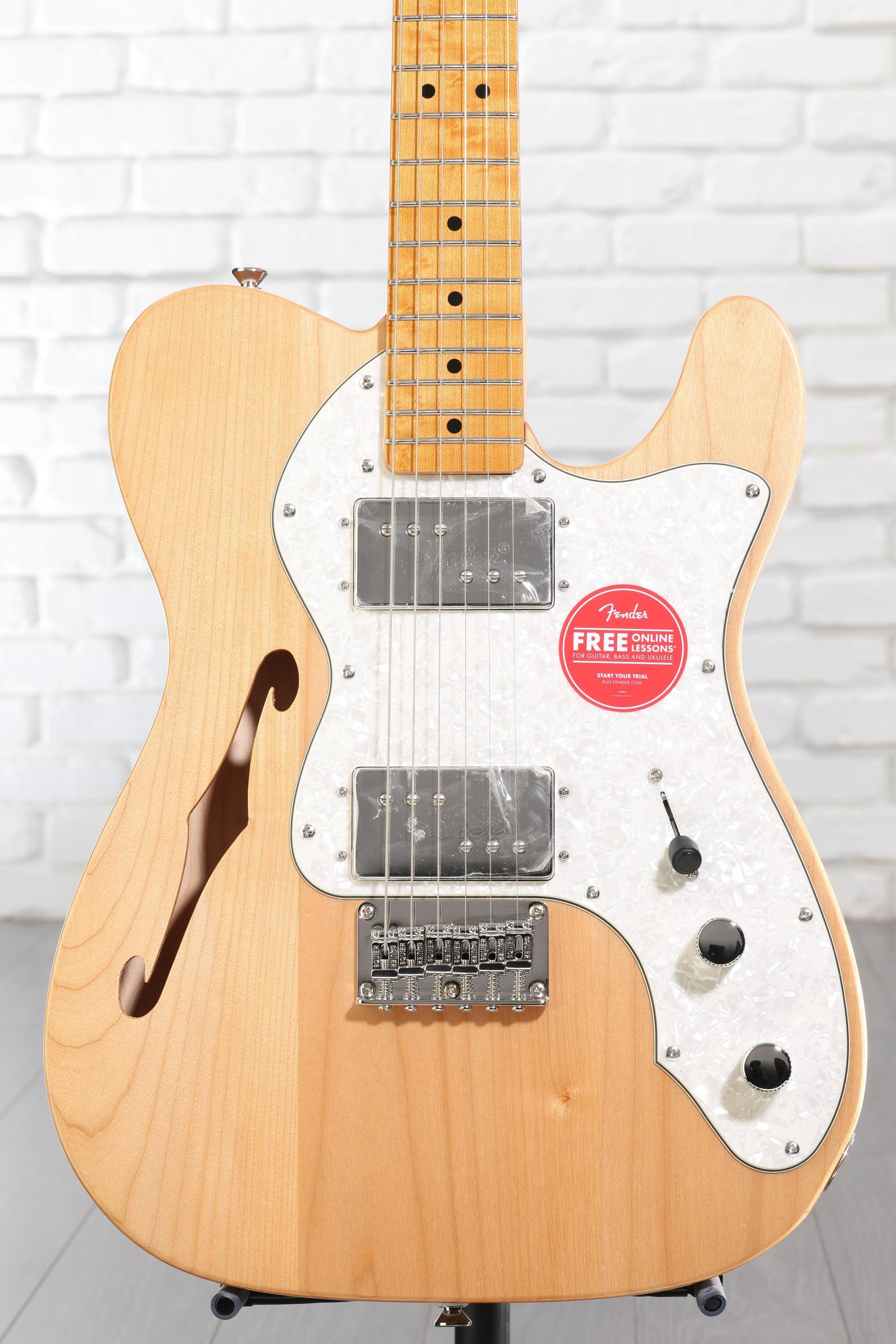 Squier Classic Vibe '70s Telecaster Thinline - Natural | Sweetwater