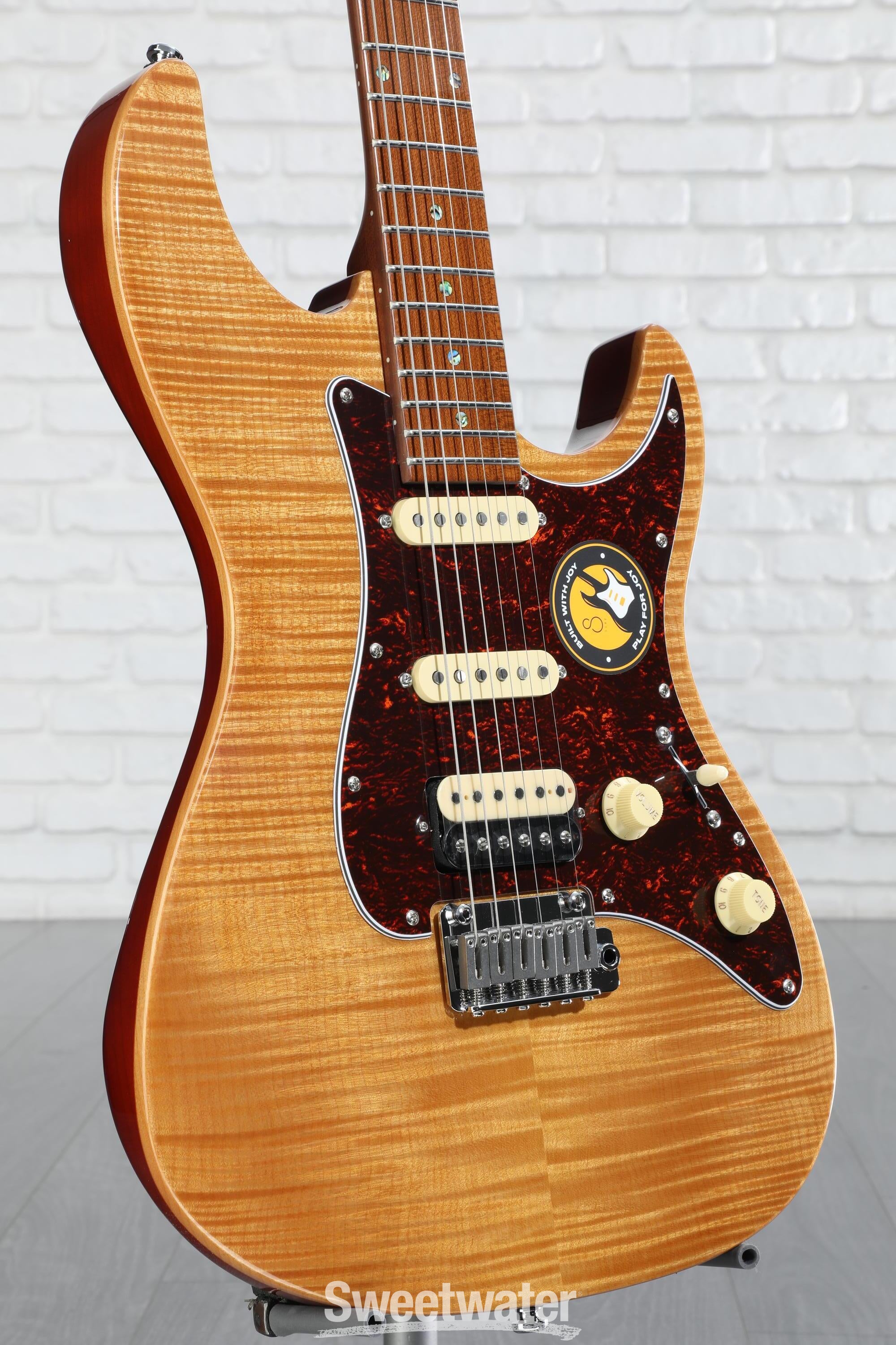 Sire Larry Carlton S7 FM Electric Guitar - Natural | Sweetwater