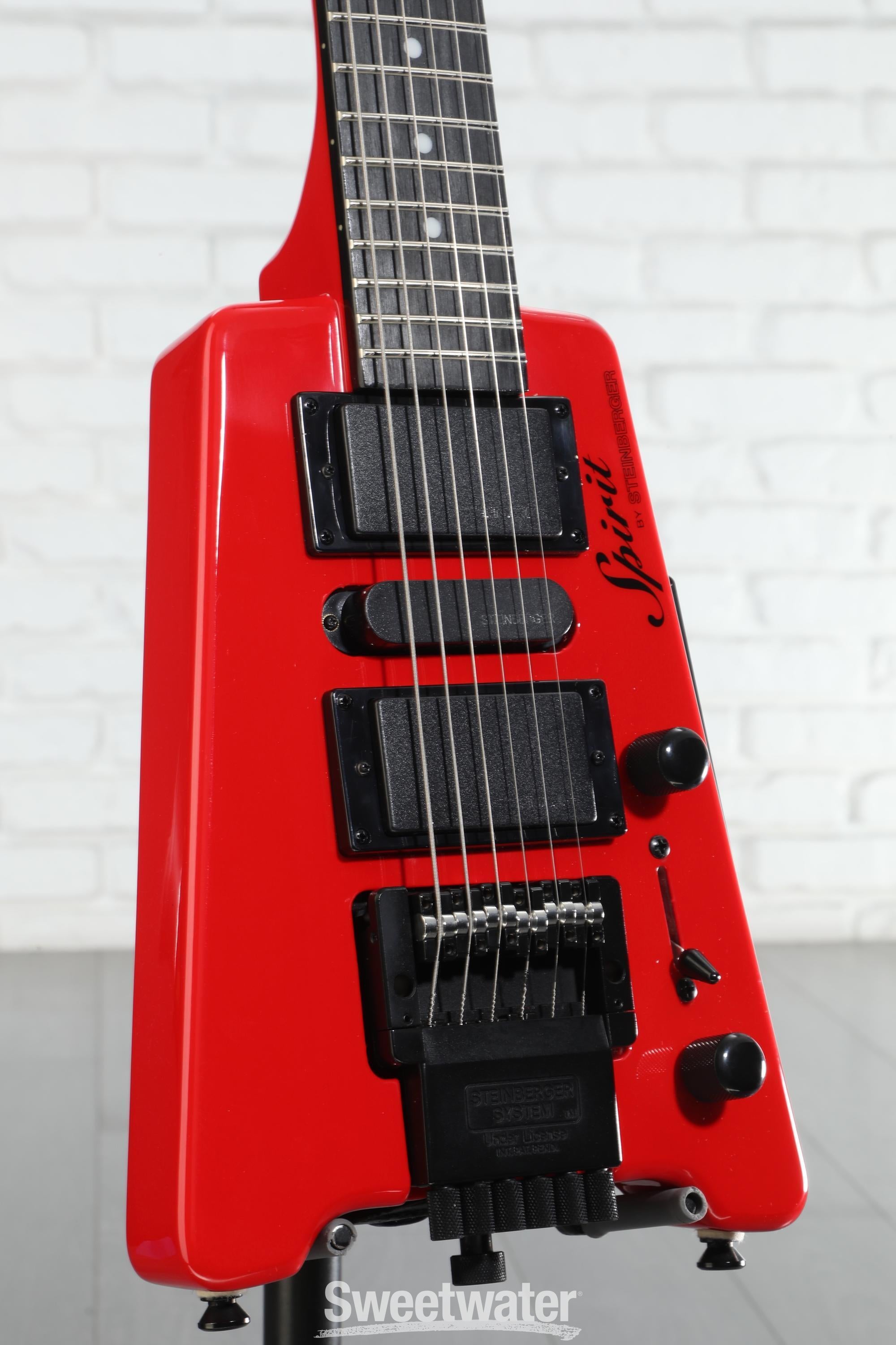 ギター Steinberger Spirit GT-PRO Deluxe Steinberger Spirit GT-PRO Deluxe Electric Guitar - Hot Rod
