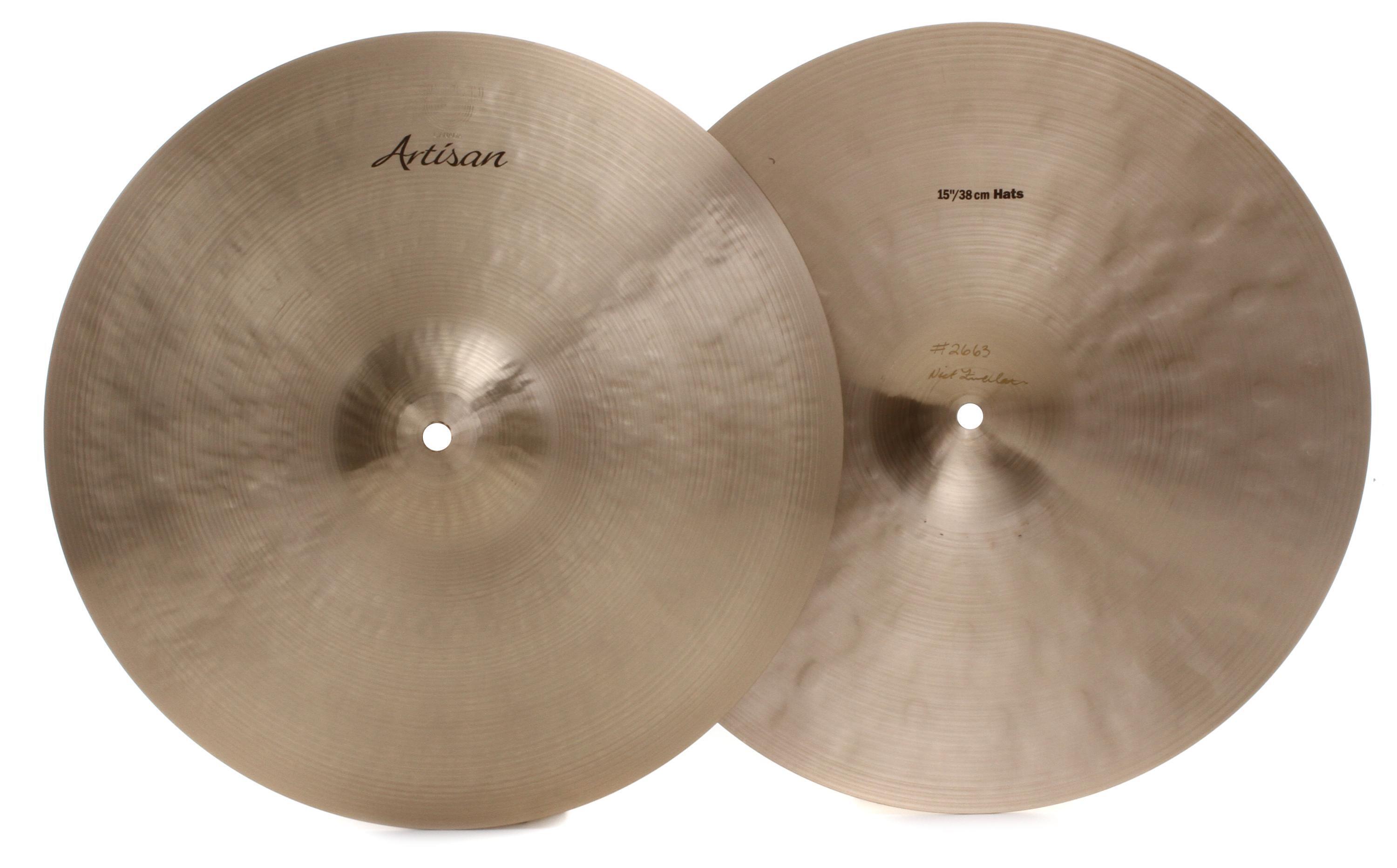 Sabian 15 inch Artisan Hi-hat Cymbals