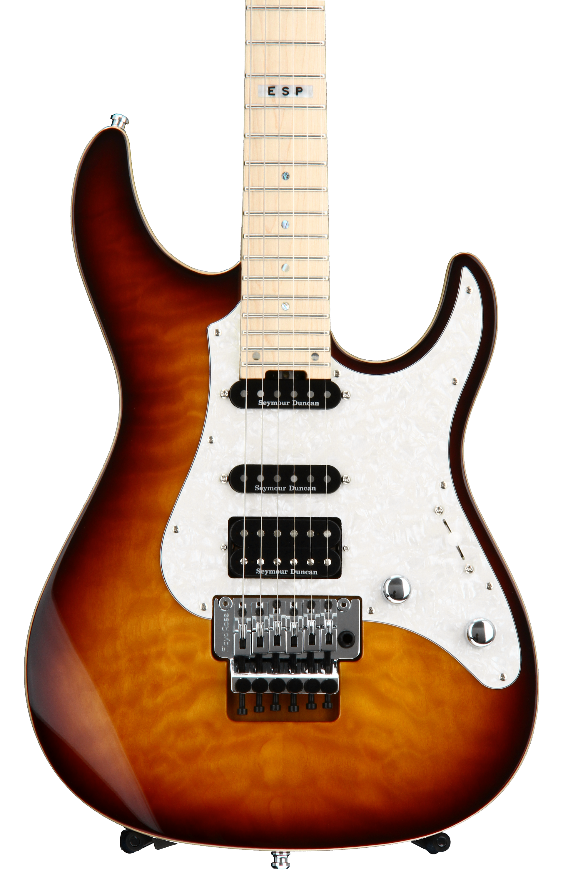 E-Ⅱ ST-1 ESP E-II ST-1 Quilt Maple - Tea Sunburst | Sweetwater