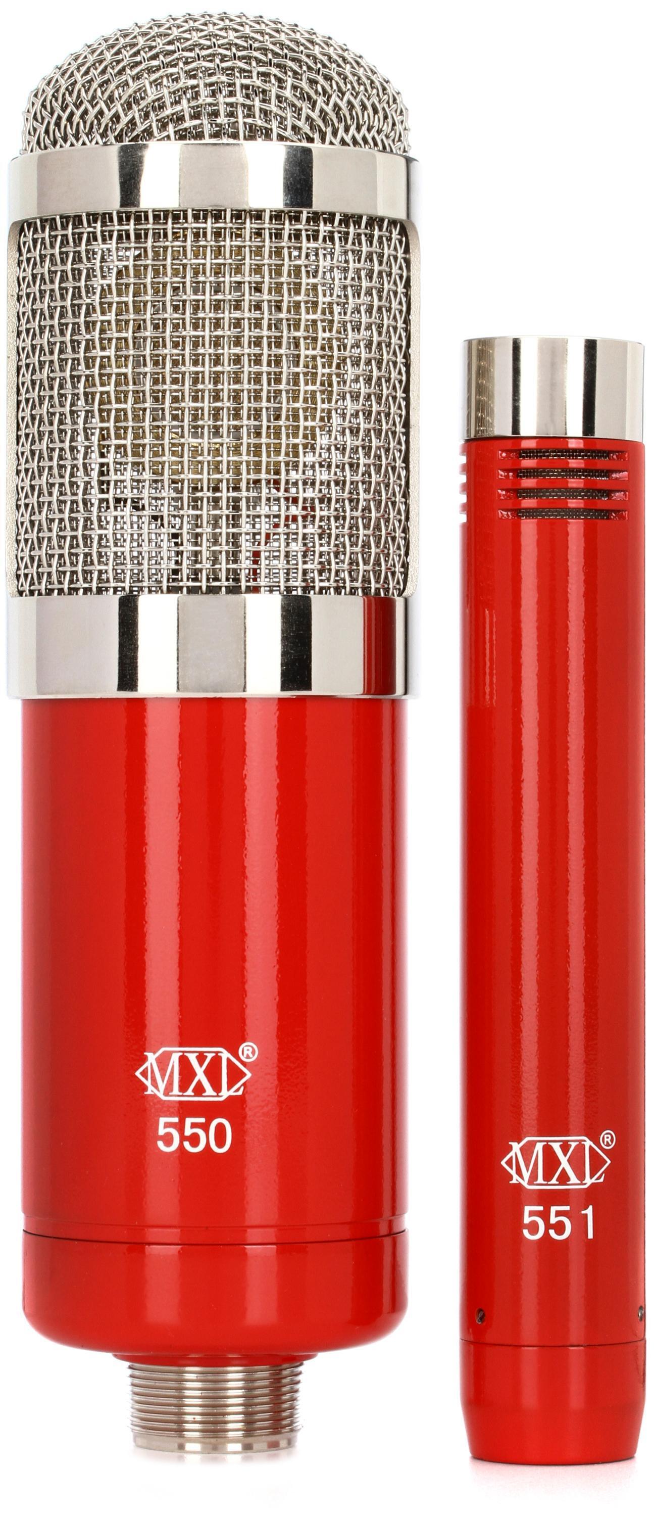 MXL 550551R Microphone Rouge-